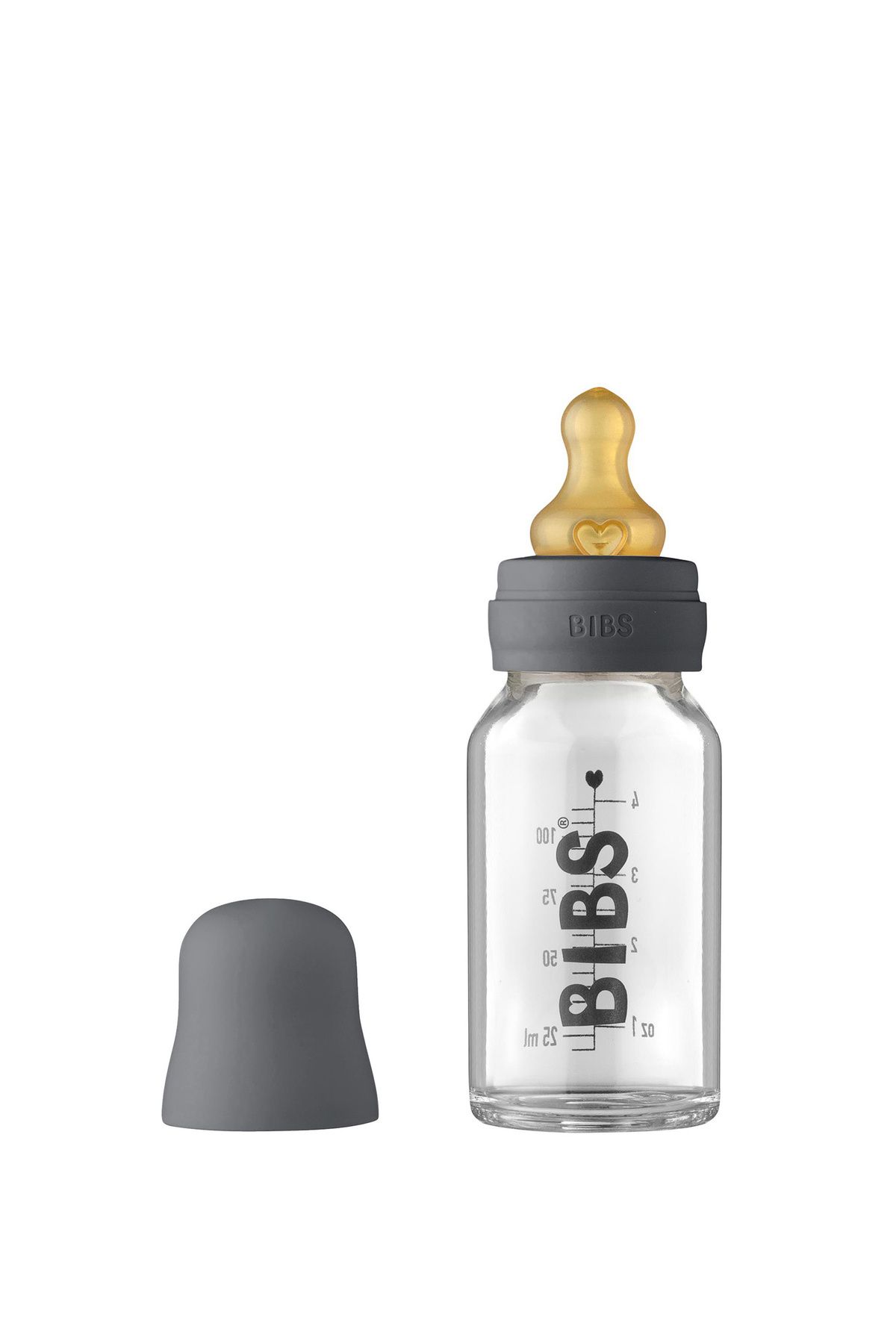 Bibs Baby Bottle Complete Gri Biberon 110 ml