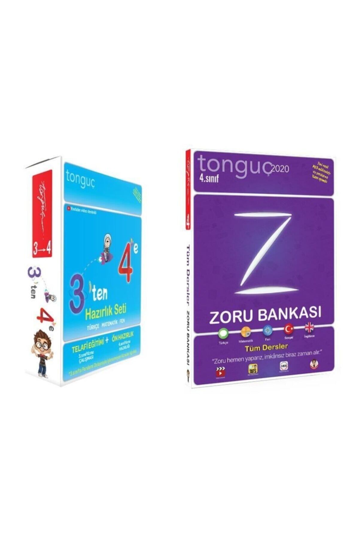 Tonguç Yayınları Tonguç 4. Sınıf 3'ten 4'e Hazırlık Seti + 4. Sınıf Zoru Bankası