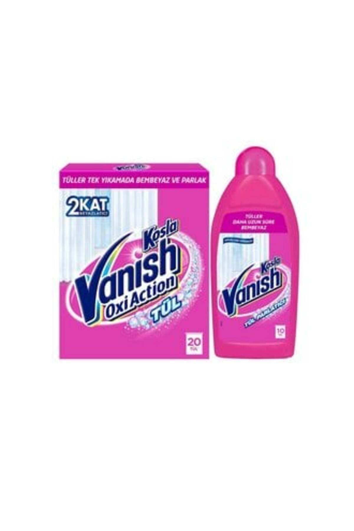 Vanish Kosla Tül Temizleyici 2'li Paket (Toz + Parlatıcı) ( 1 ADET )