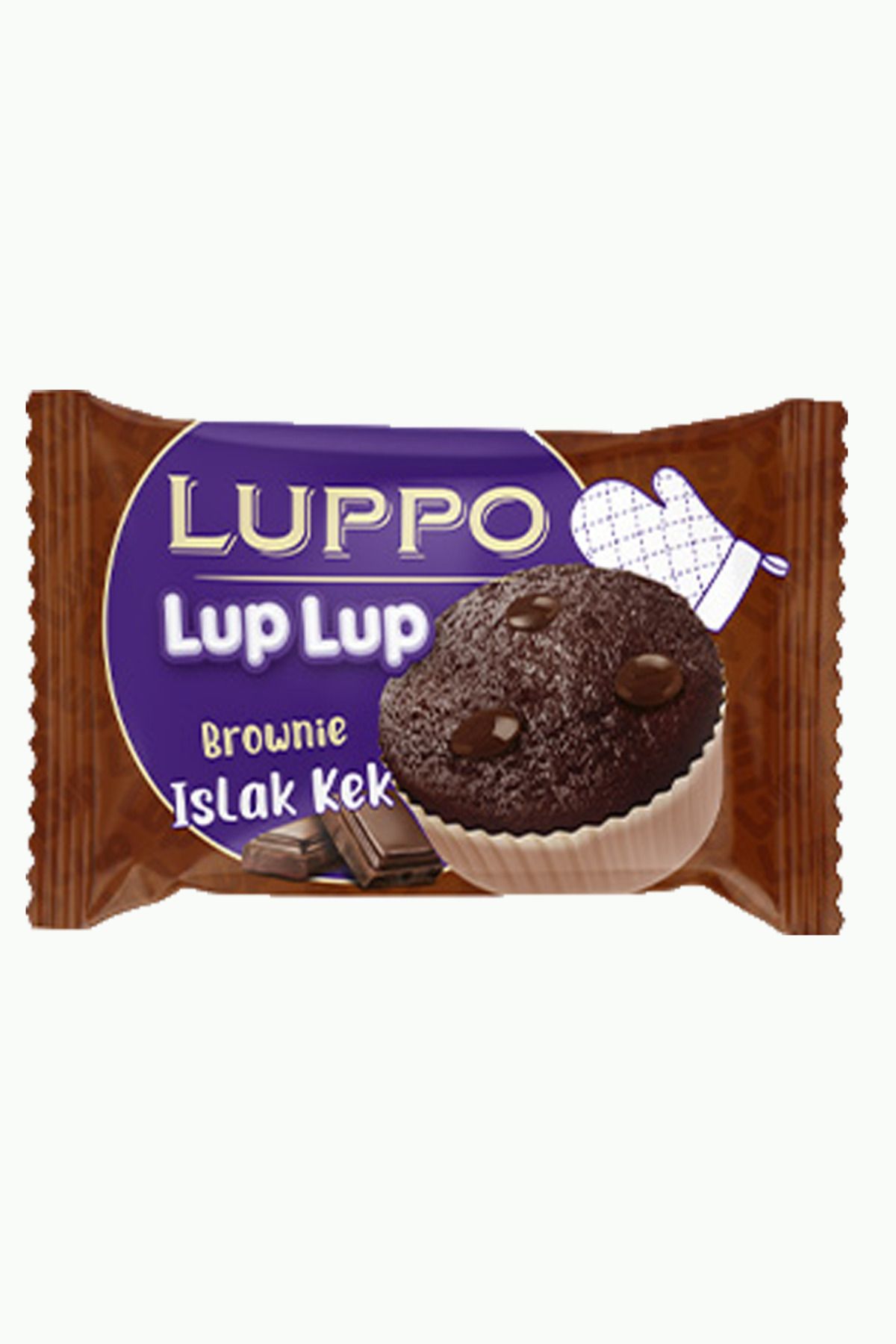 Luppo Lup Lup Brown Çikolatalı Islak Kek 40gr x 24 Adet