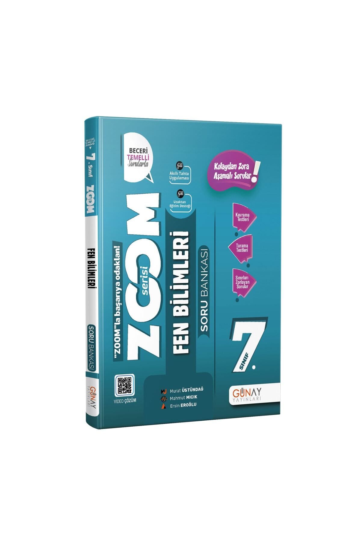 Günay Yayıncılık Günay Yayınarı Zoom Serisi 7. Sınıf Fen Bilimleri Soru Bankası