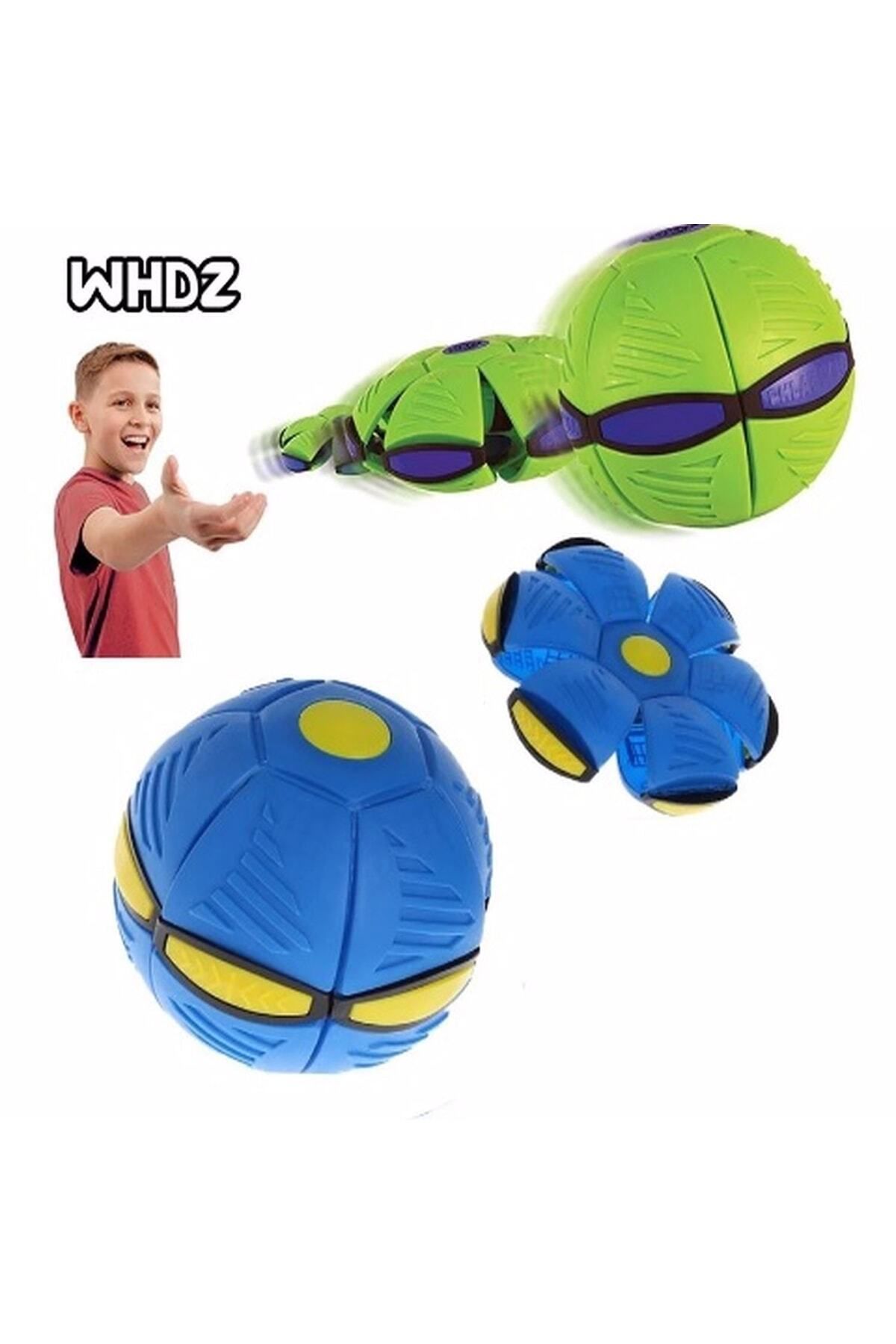 Bibizde Flat Ball (phlat Ball) Dönüşebilen Uçan Frizbi Disk Futbol & Eğlence Topu