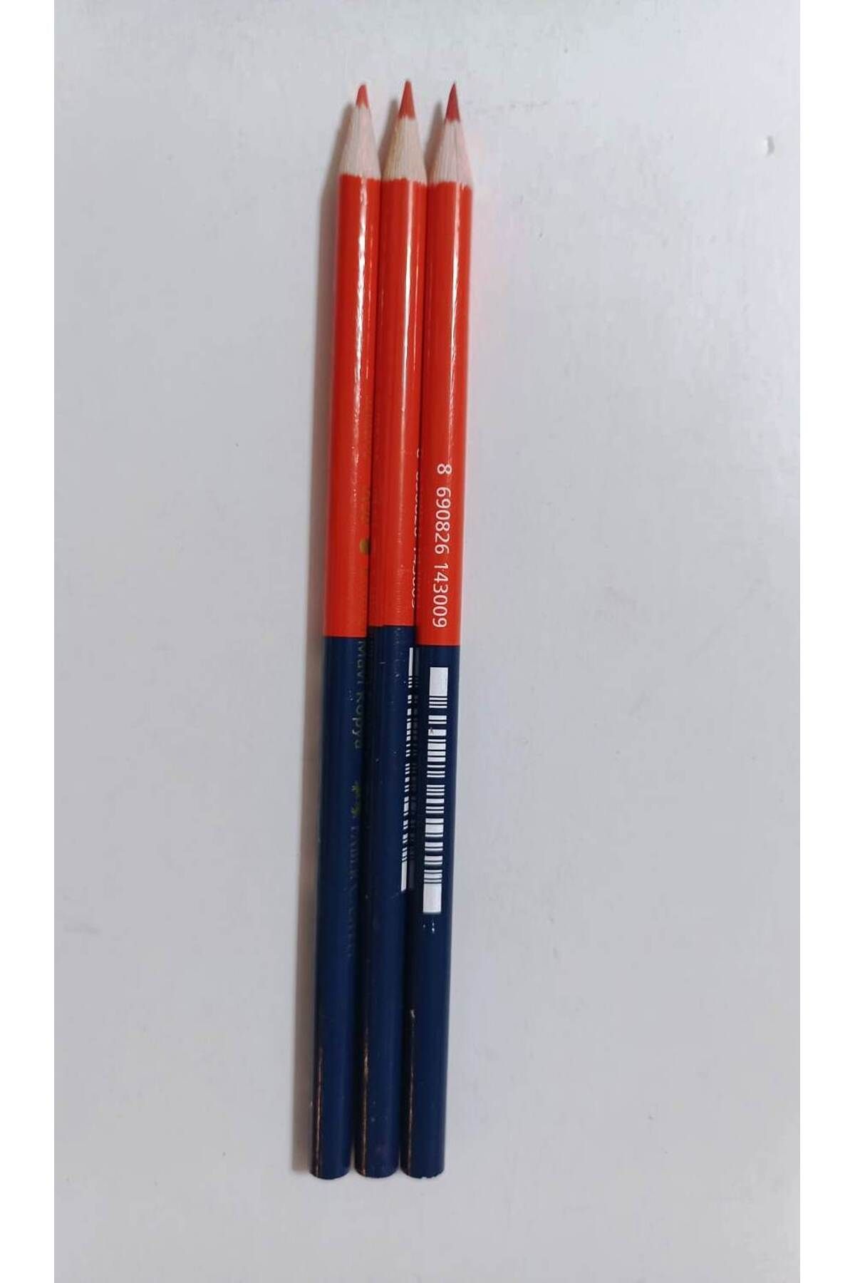 Faber Castell Mavi Ve Kırmızı Kurşun Kalem ( 3 Adet)