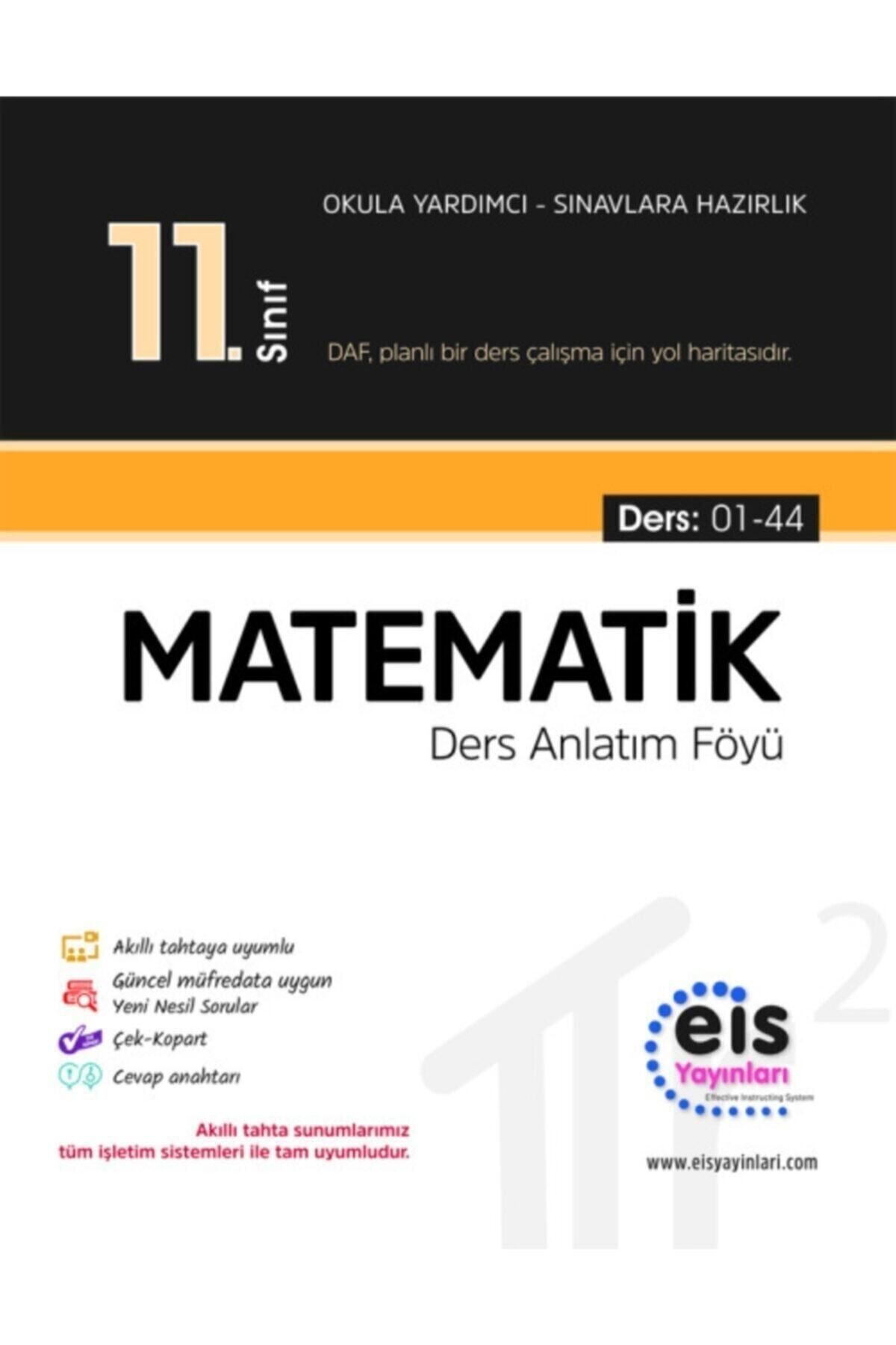 Eis Yayınları Eis 11 Sınıf Matematik Ders Anlatım Föyü 2021