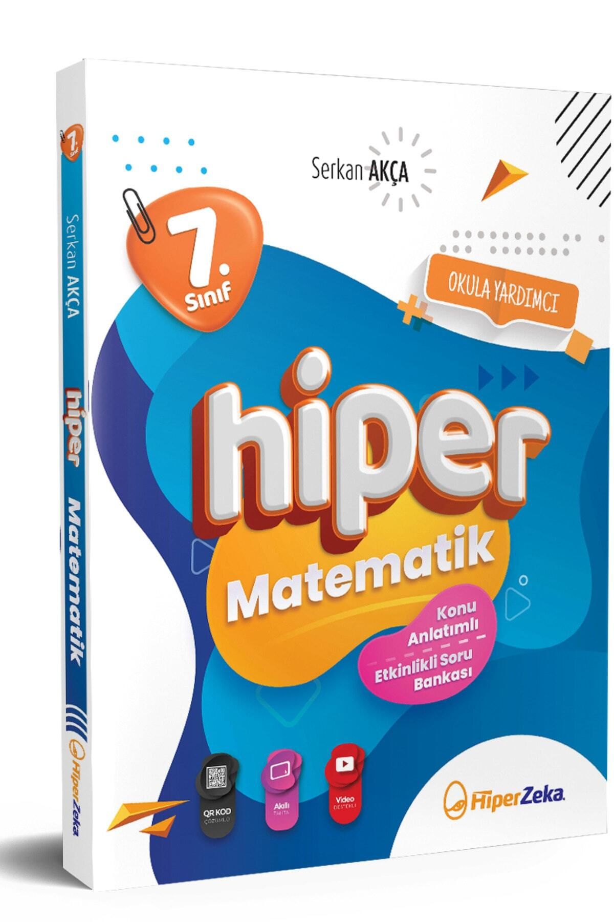 Hiper Zeka Yayınları 7. Sınıf Hiper Matematik Konu Anlatımlı & Etkinlikli Soru Bankası Nw | Serkan Akça