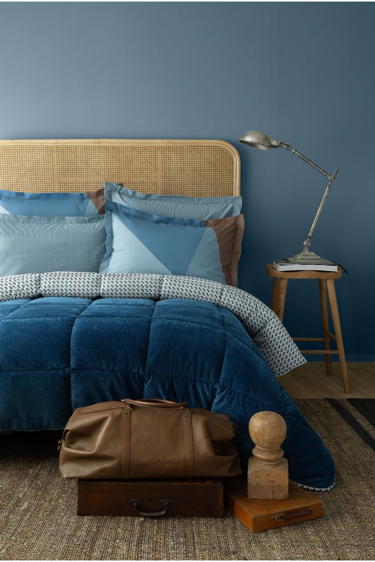Apricitas HOME Softly Picassa Çift Kişilik Yorgan Uyku Seti