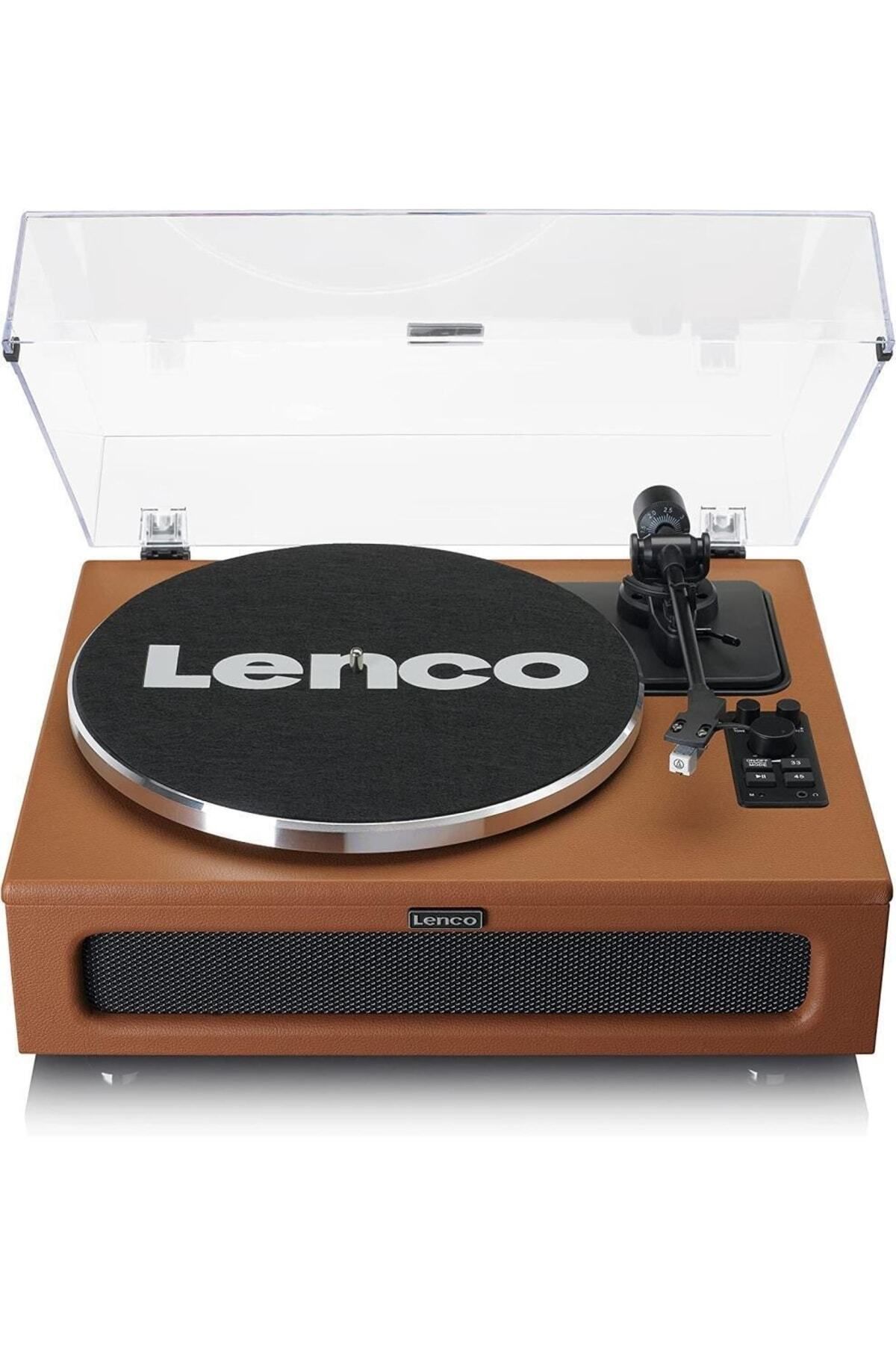 Lenco Ls-430bn 4 Dahili Hoparlörlü Bluetoothlu Pikap Plak Çalar Kahverengi