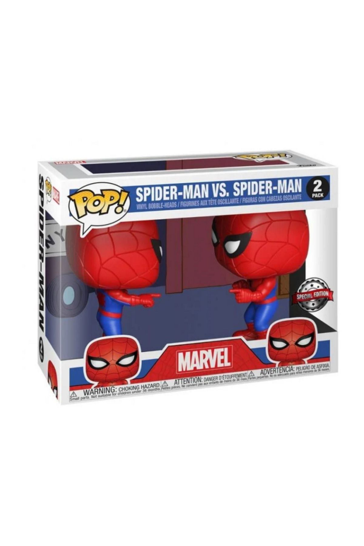 Funko Pop Marvel spiderman vs spiderman
