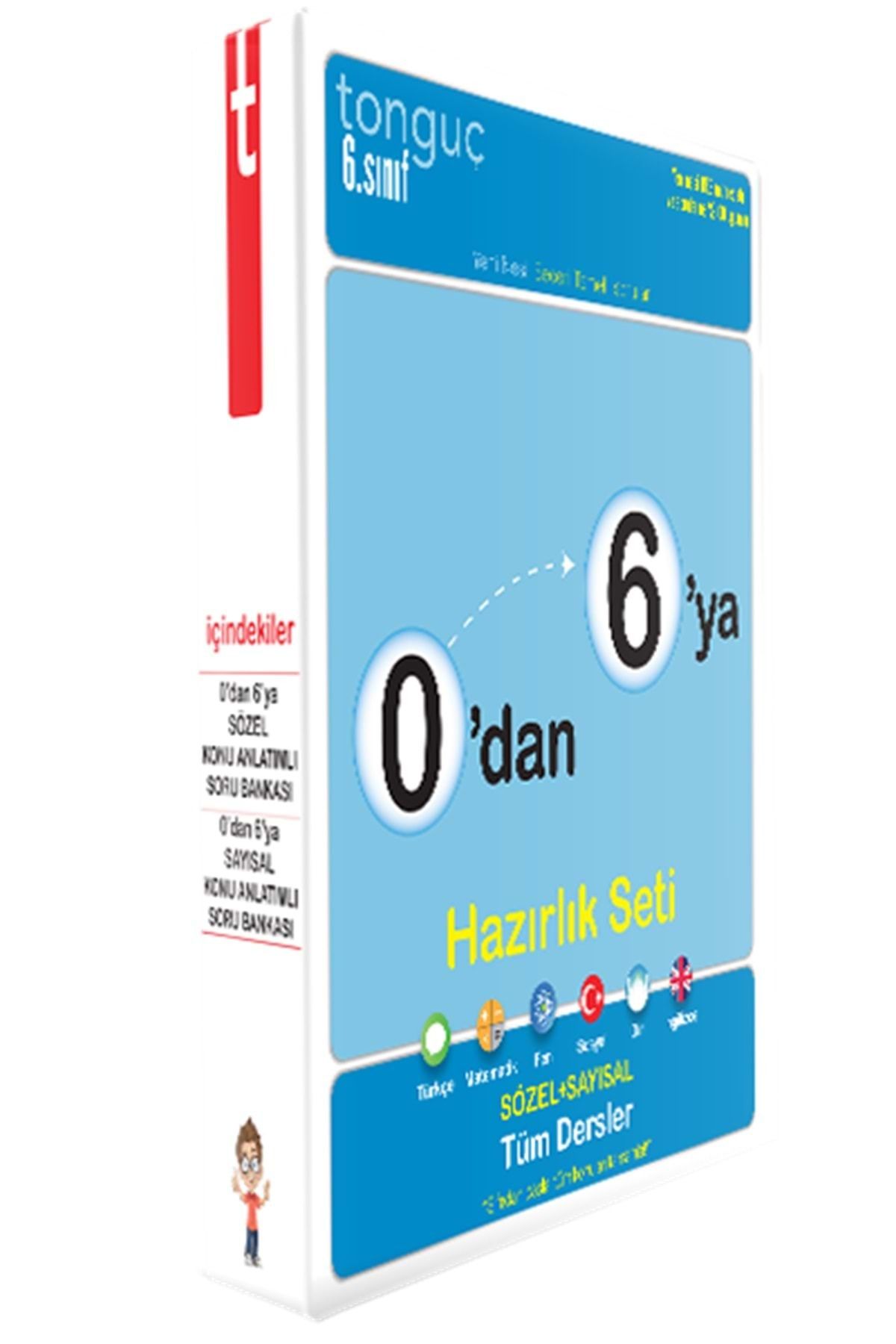 Tonguç Yayınları Tonguç 0'dan 6'e Konu Anlatımlı Soru Bankası Seti