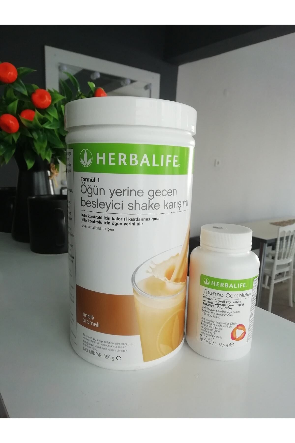 Herbalife Fındık Shake+ Thermo Complete