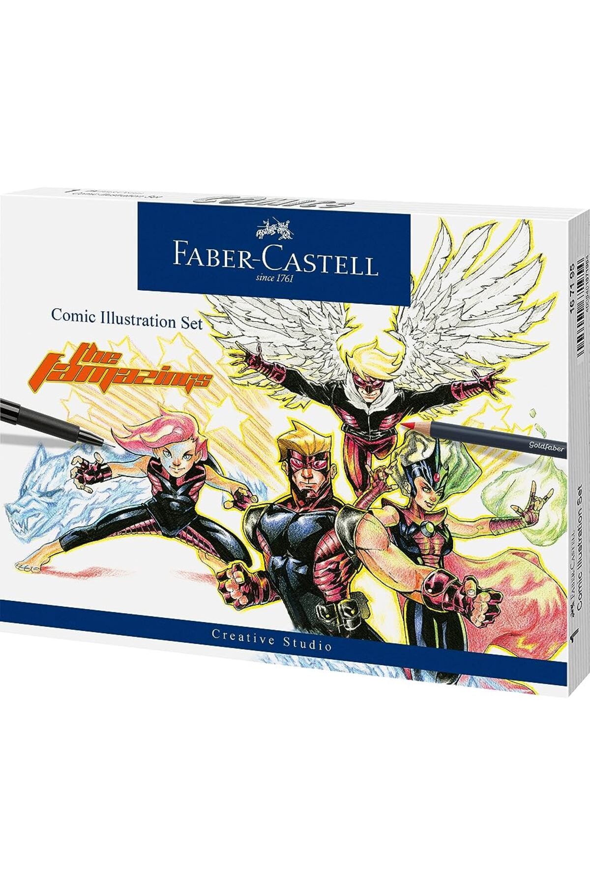 Faber Castell Creative Studio Famazings Çizim Seti 15 li