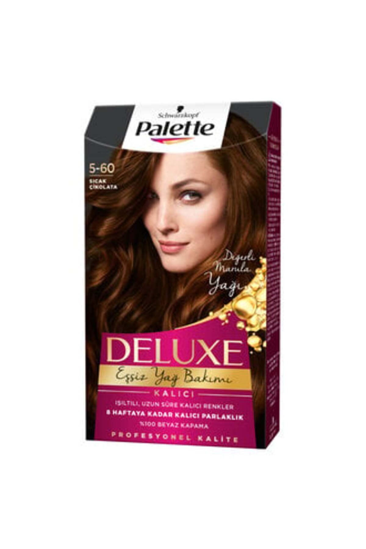 Palette Deluxe Saç Boyası Sıcak Çikolata 5-60 80 Ml ( 1 ADET )