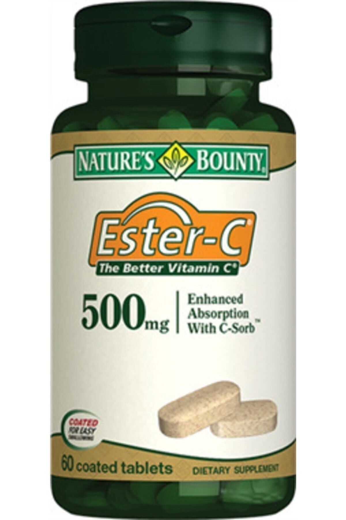 Natures Bounty Ester-c 500 mg 60 Tablet