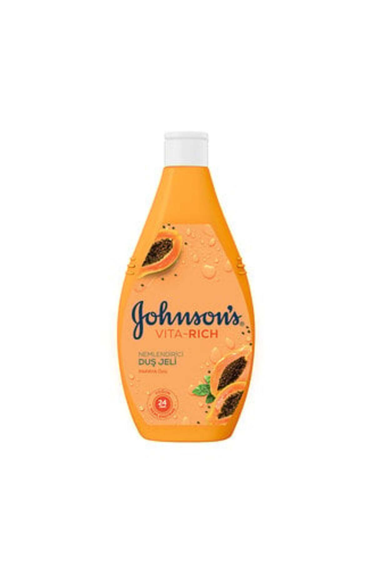 Johnson's Vıta-rıch Papaya Özlü Nemlendirici Duş Jeli 400Ml ( 1 ADET )