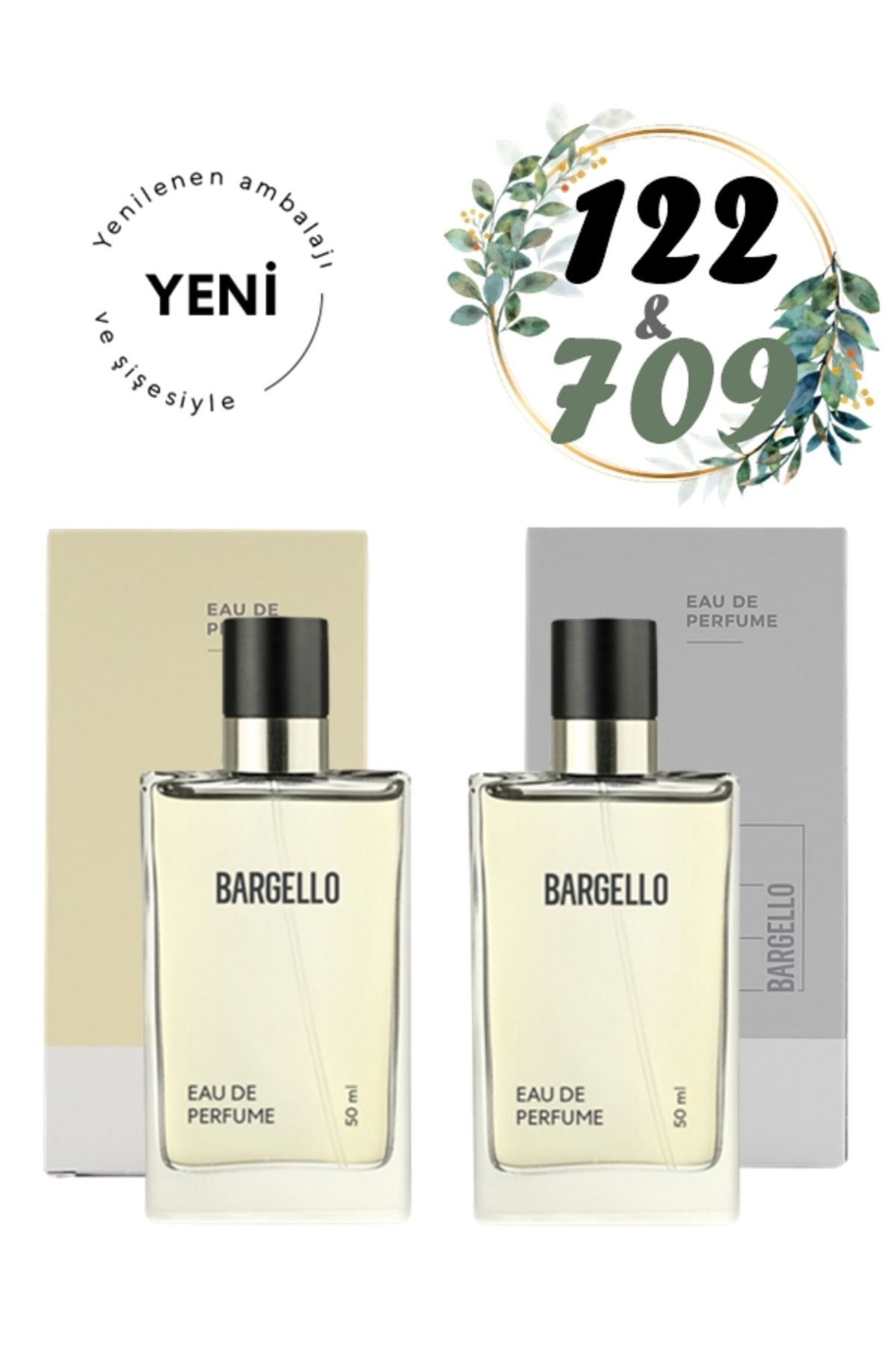 Bargello Kadın & Erkek Parfüm Seti 122 Oriental 709 Oriental 50 ml Edp