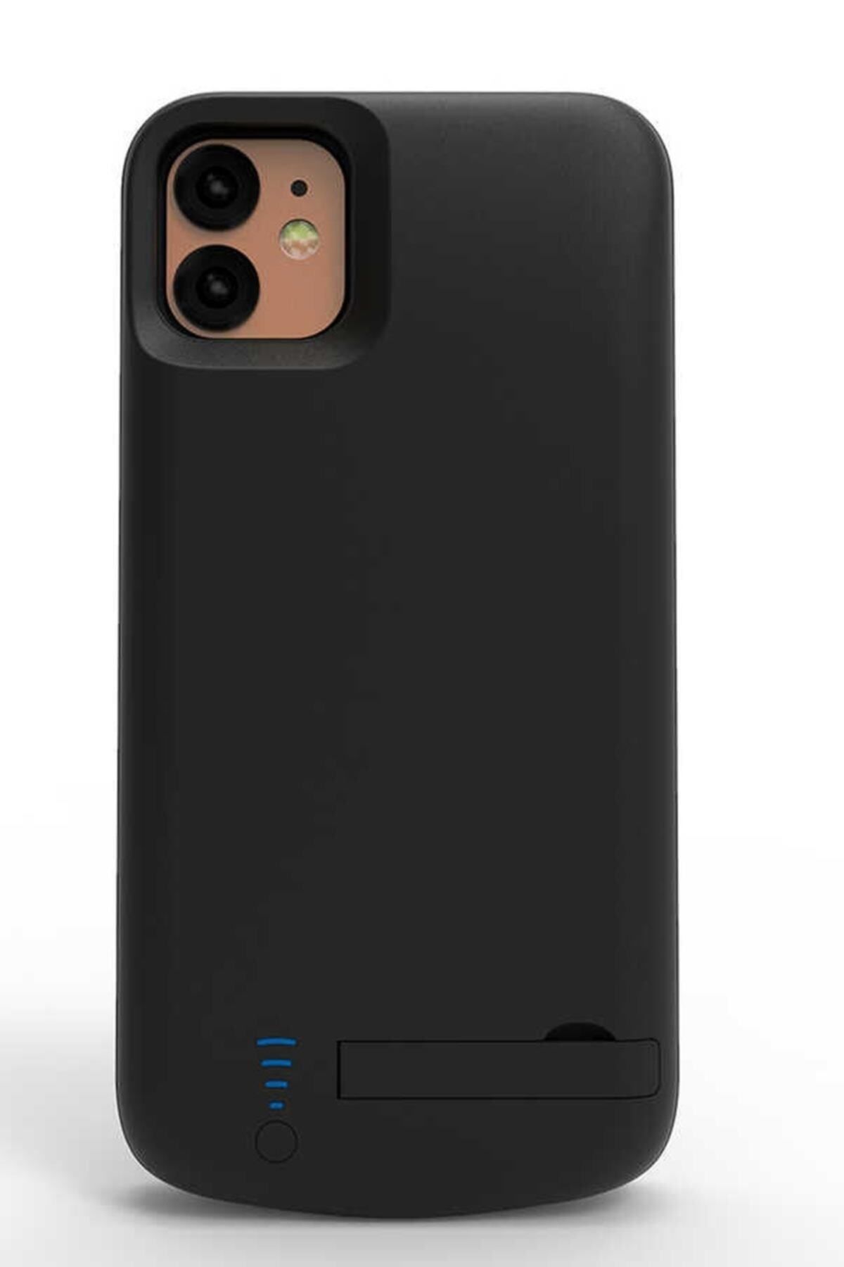 Dolia Iphone 11 Uyumlu Şarjlı Kılıf Standlı Powerbank 6000 Mah