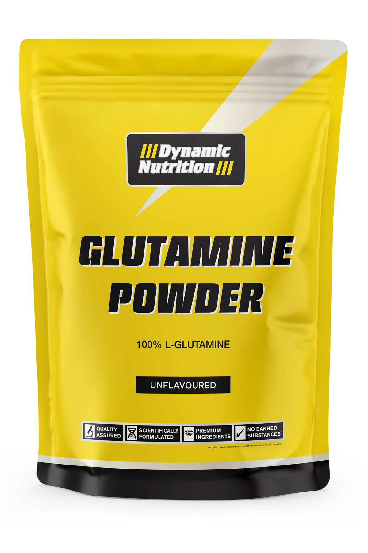 Dynamic Nutrition L-glutamine Powder 500 Gr - 100 Porsiyon