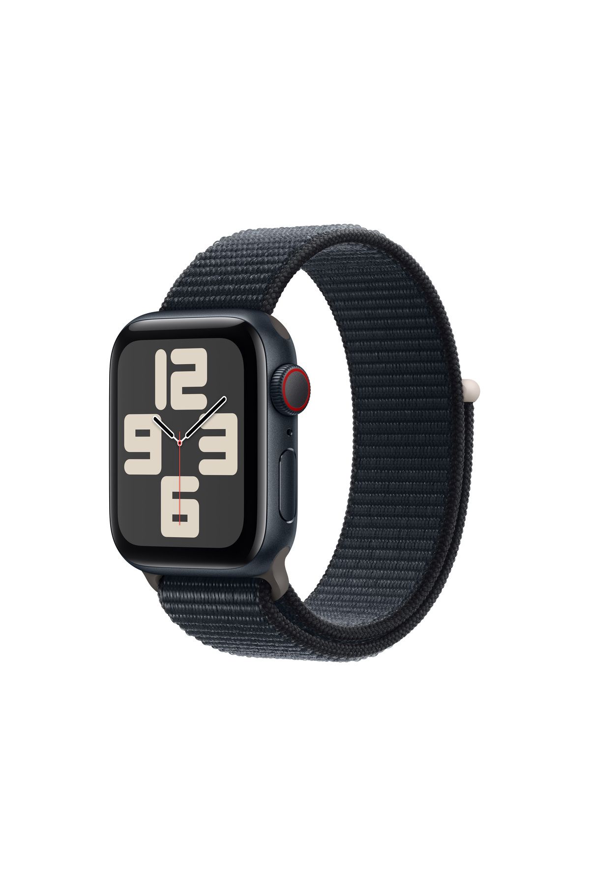 Apple Watch SE GPS + Cellular 40mm Gece Yarısı Alüminyum Kasa ve Gece Yarısı Spor Loop