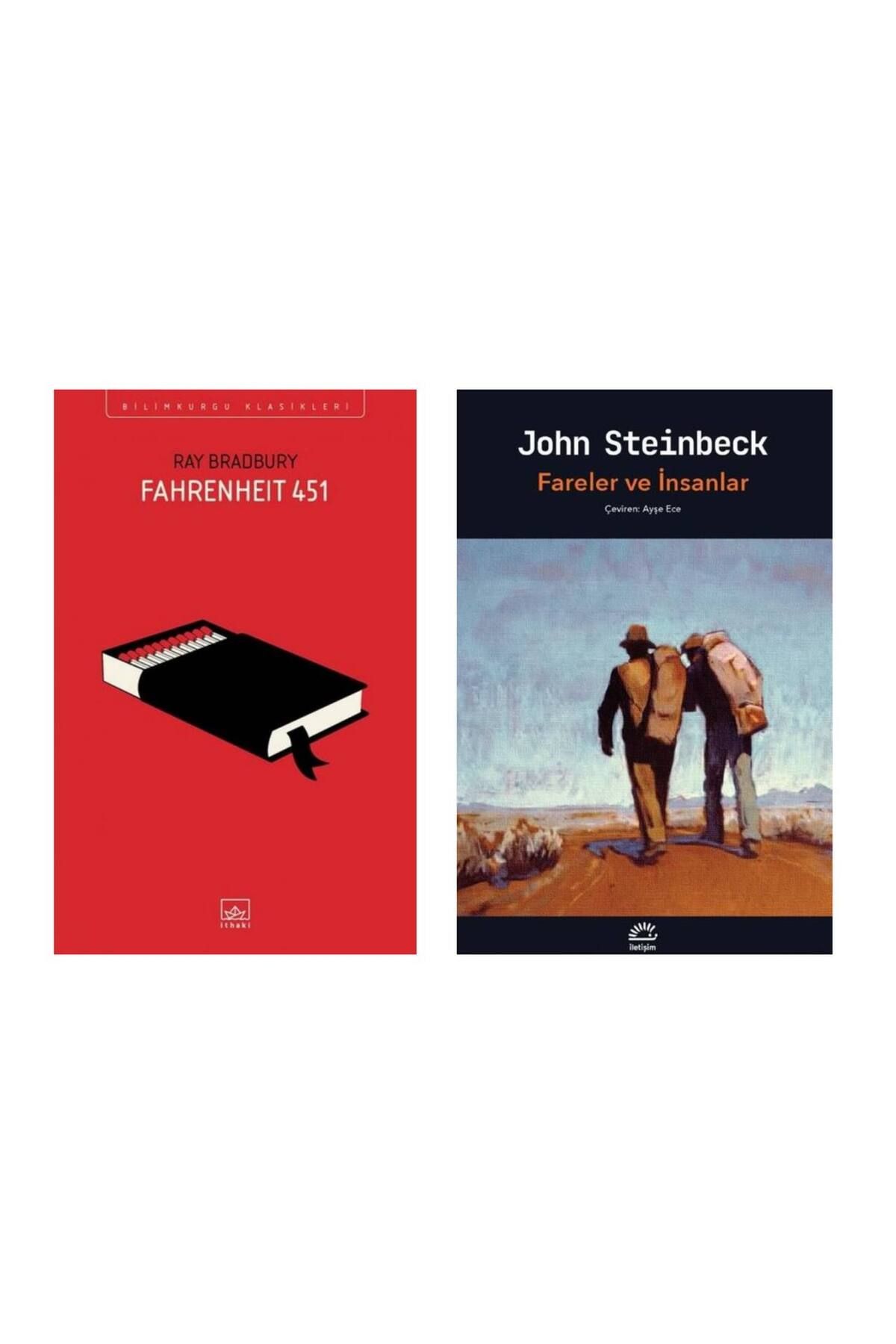 İthaki Yayınları Fahrenheit 451 Ray Bradbury - Fareler ve İnsanlar John Steinbeck