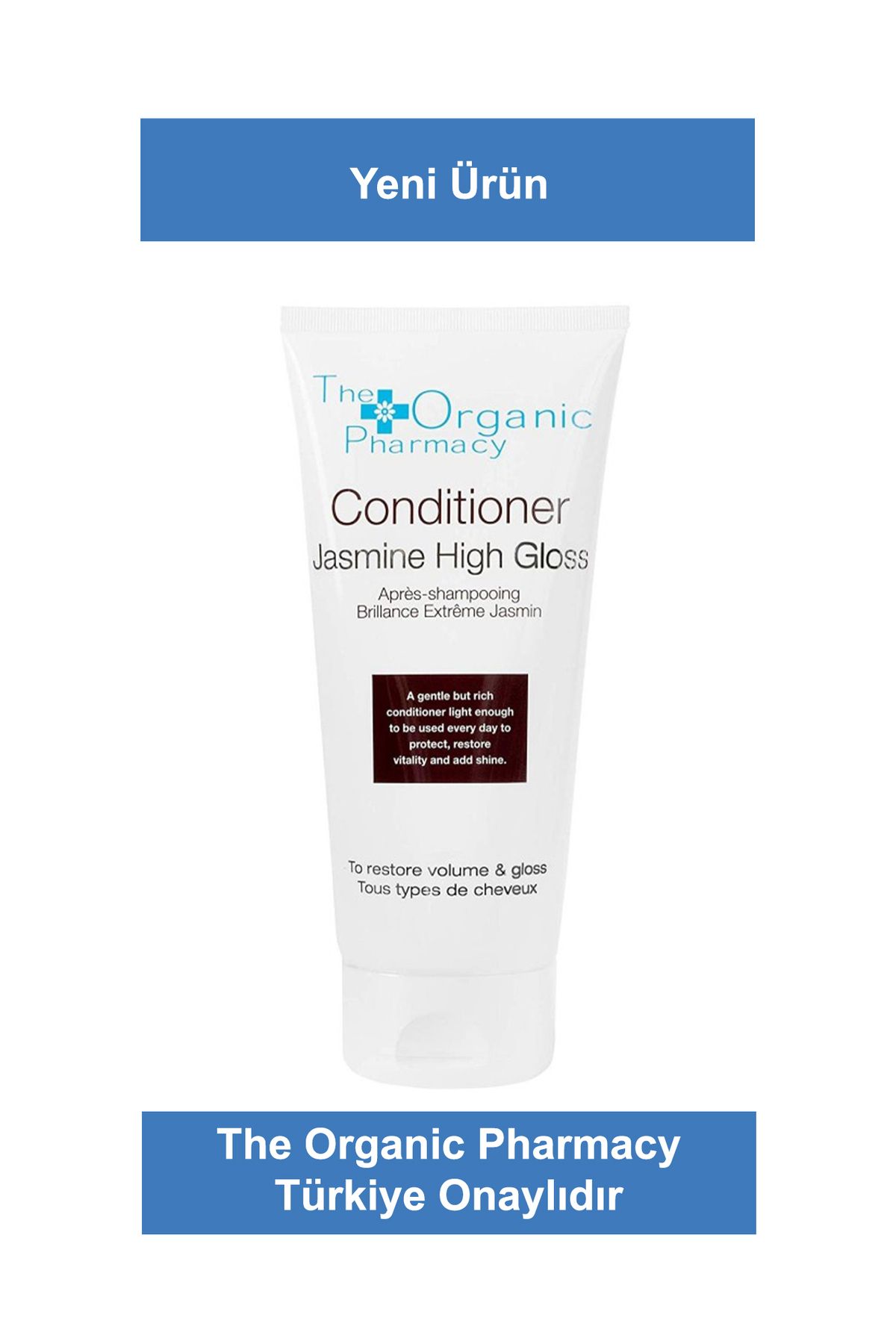 The Organic Pharmacy Jasmine High Gloss Conditioner 200 ml ( Yeni Ürün Uzun Miad )