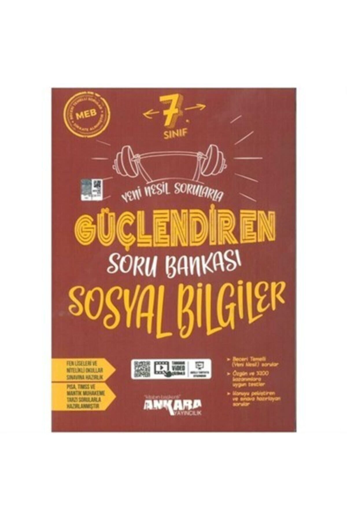 kitabın başkenti ankara yayıncılık 7.sınıf Güçlendiren Sosyal Bilgiler Soru Bankası