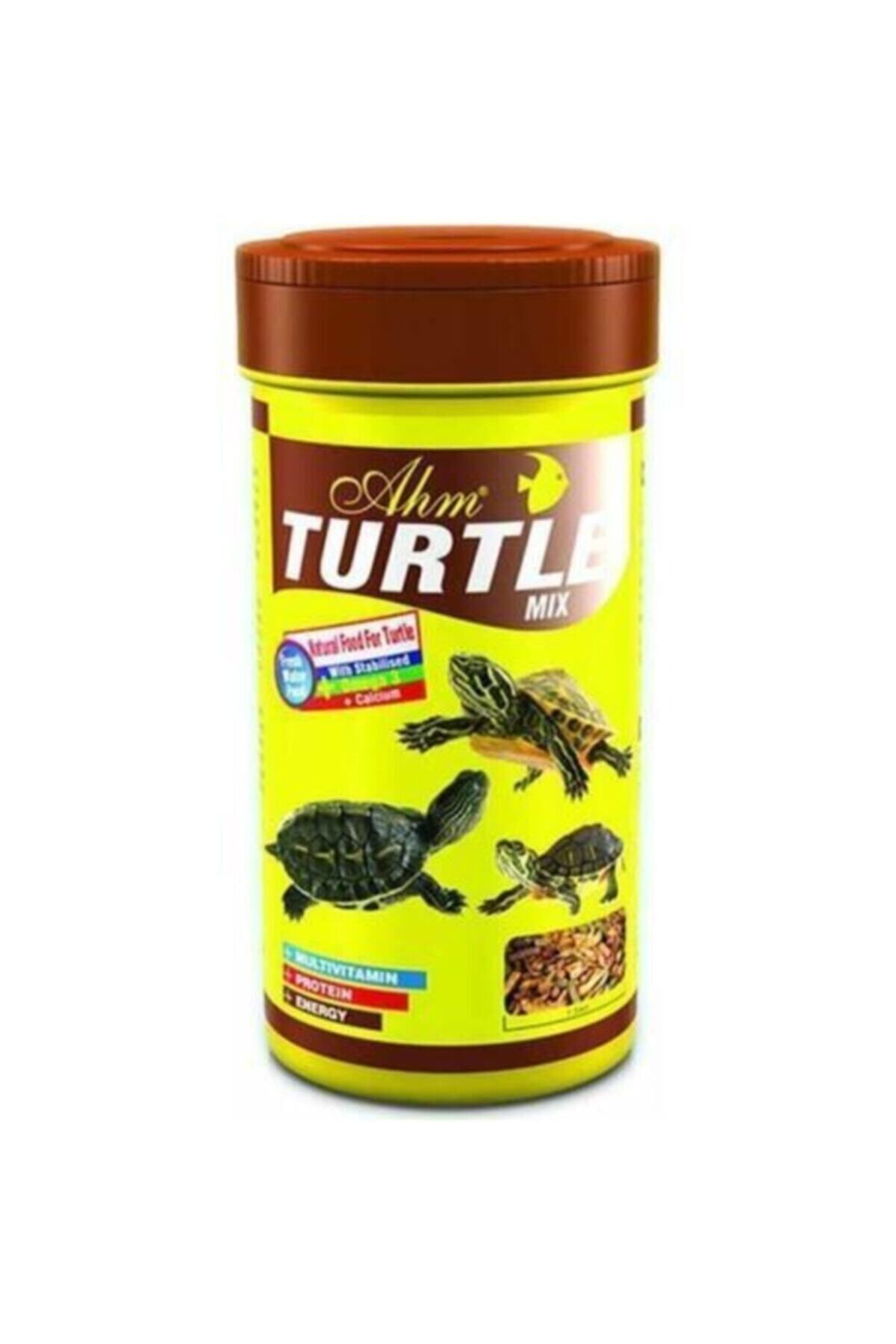 Ahm Turtle Mix Karışık Kaplumbağa Yemi 100ml