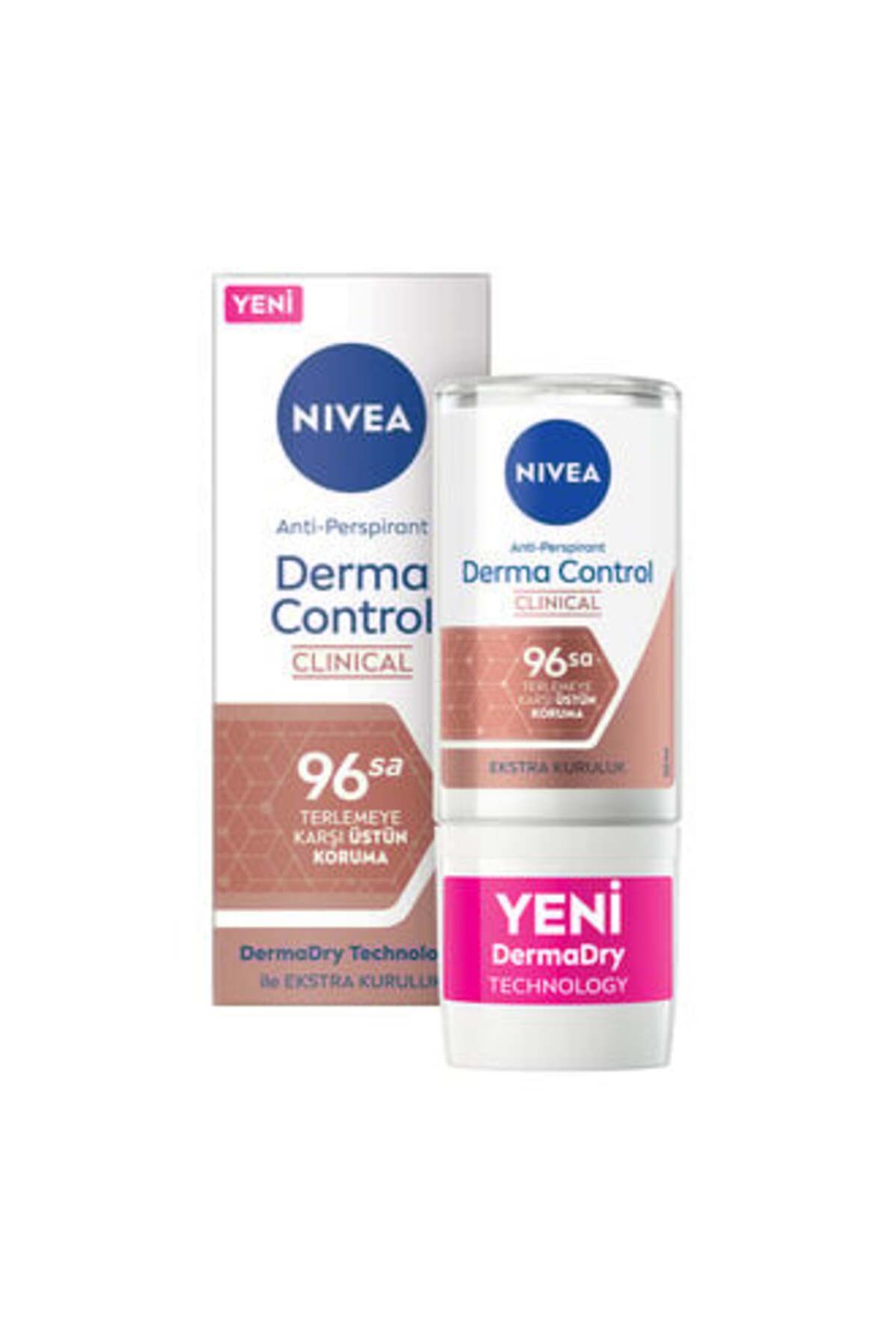 NIVEA Derma Control Clınıcal Kadın Roll-on 50 Ml ( 1 ADET )