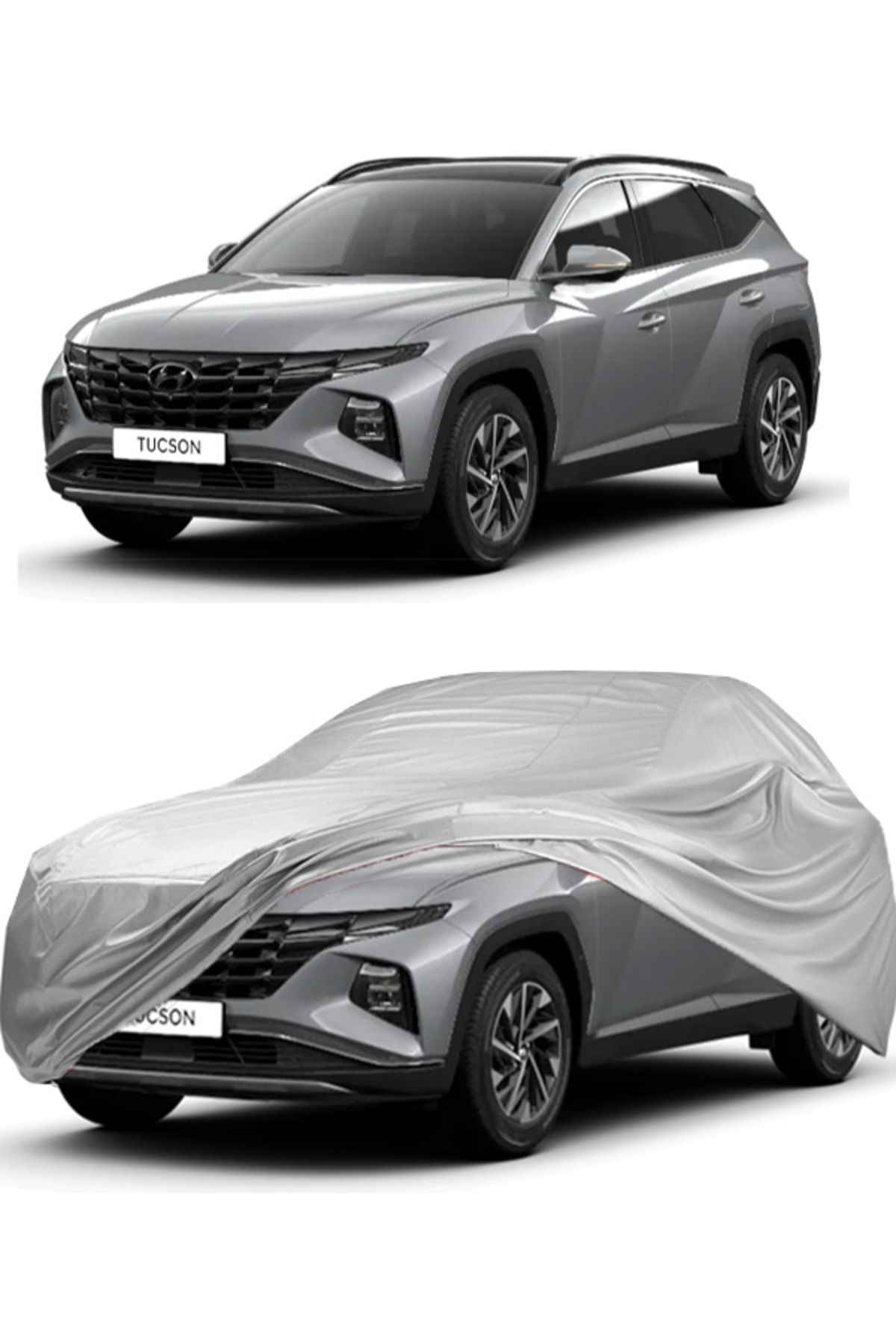 CoverPlus Hyundai TUCSON Branda Lüx Kalite Oto Brandası,araba Çadırı Suv Branda