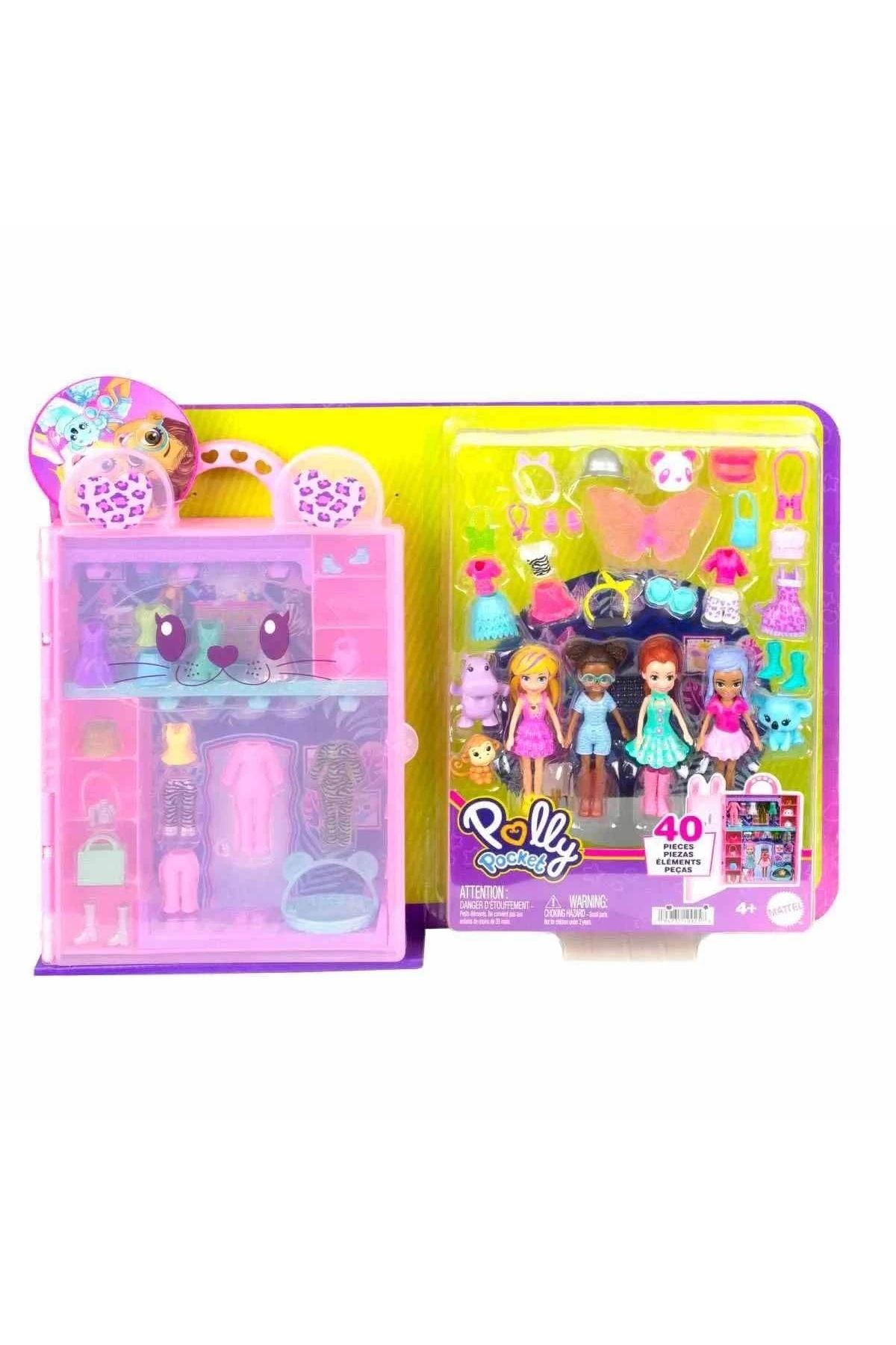 Mattel Polly Pocket Stylin' Safari Moda Seti HKW11