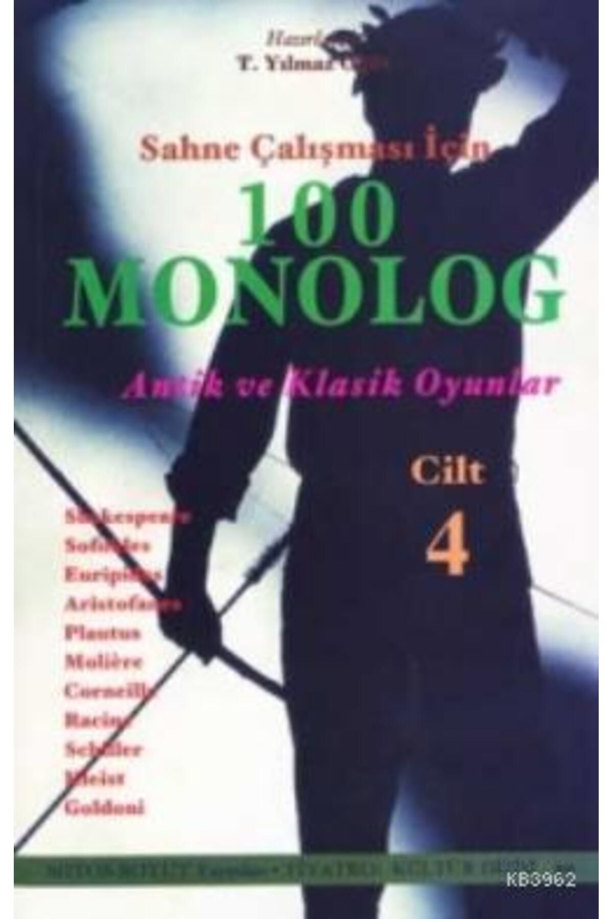Mitos Boyut Yayınları 100 Monolog 4; Antik Ve Klasik Oyunlar