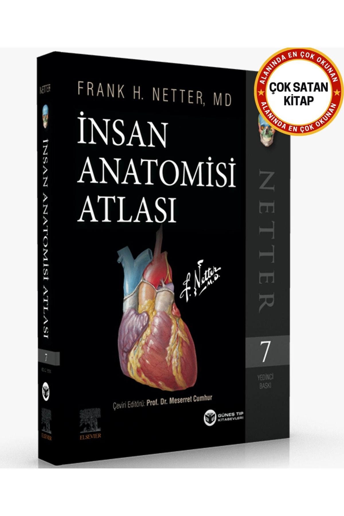 Güneş Tıp Kitabevleri Netter Insan Anatomisi Atlası 7. Baskı.