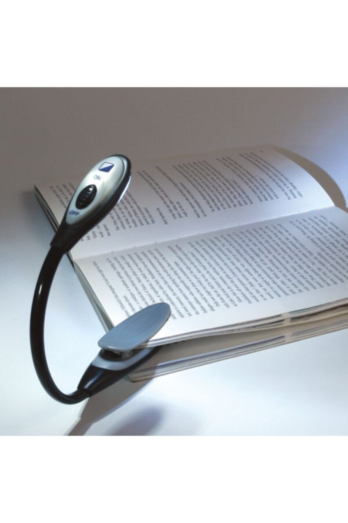 GÖKMUR Kitap Okuma Işığı Led Booklight Kıskaçlı Pilli Model Led Işık