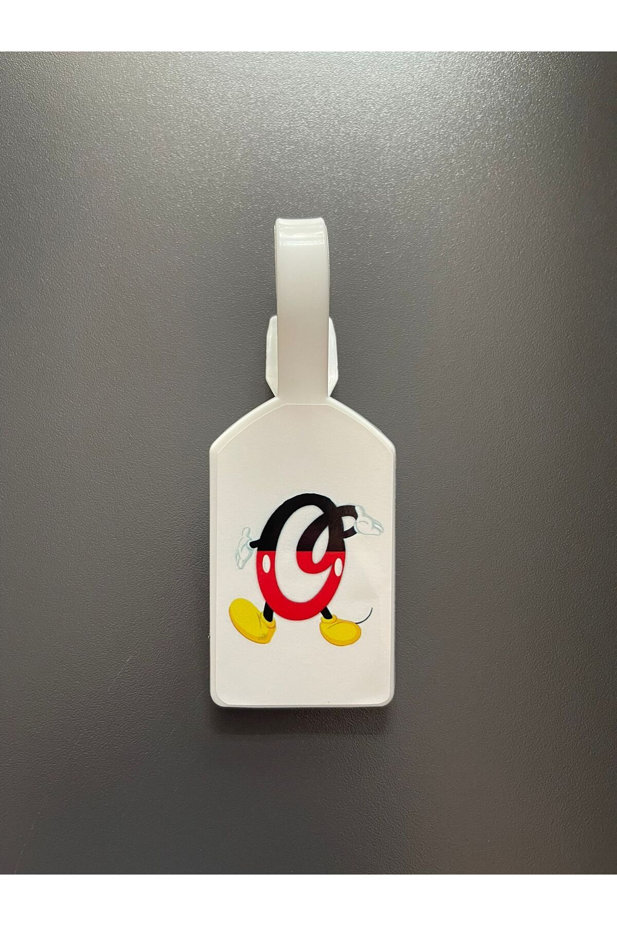 Seyahataksesuar Mickey Tasarımlı Harfler Bagaj Çanta Bavul Etiketi