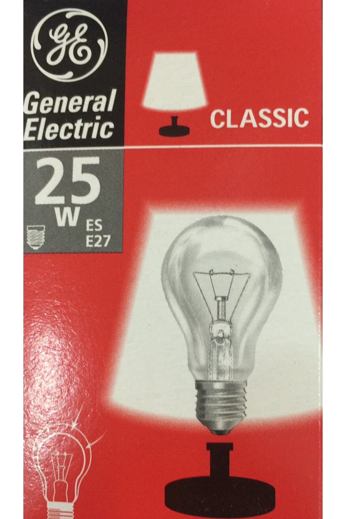 General Electric GENERAL ELEKTRİK 25W KLASİK E27DUYLU AMPUL DİMMERLENEBİLİR