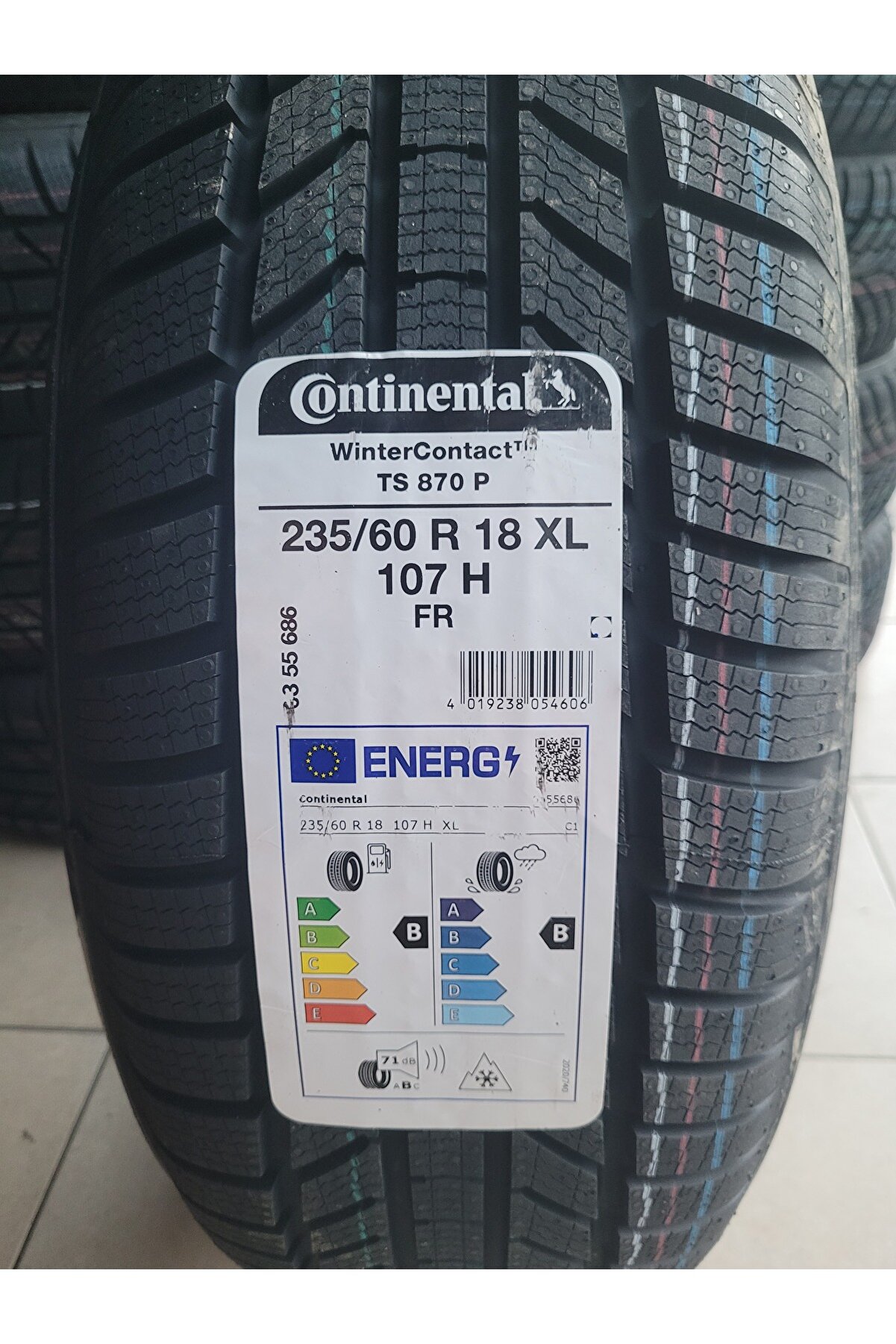 CONTINENTAL WINTERCONTACT TS 870 P XL - 255/45R20 105V Winterreifen - Sicher Durch Den Winter