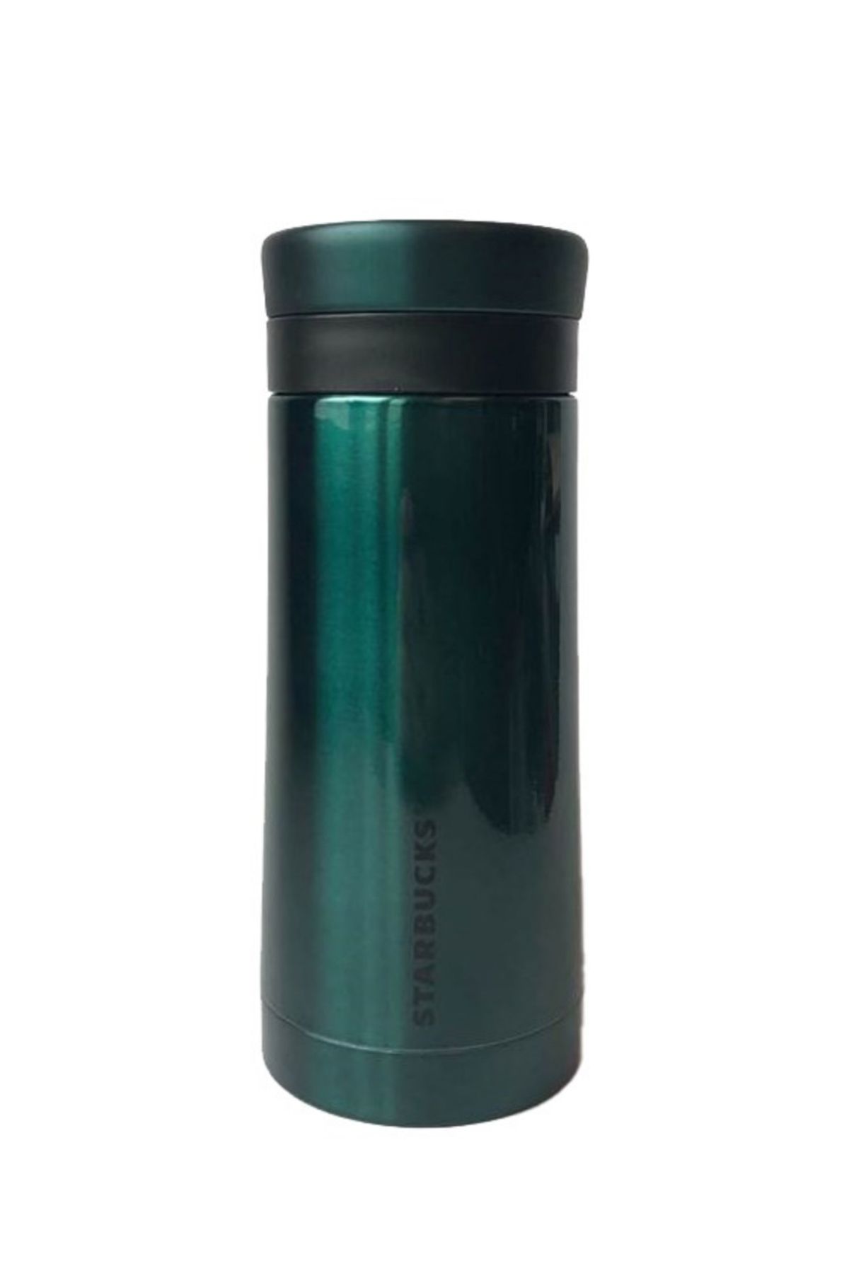 Starbucks ® Kahve Presi Özellikli Paslanmaz Çelik Termos - Metalik Yeşil - 296 ml - Tumbler