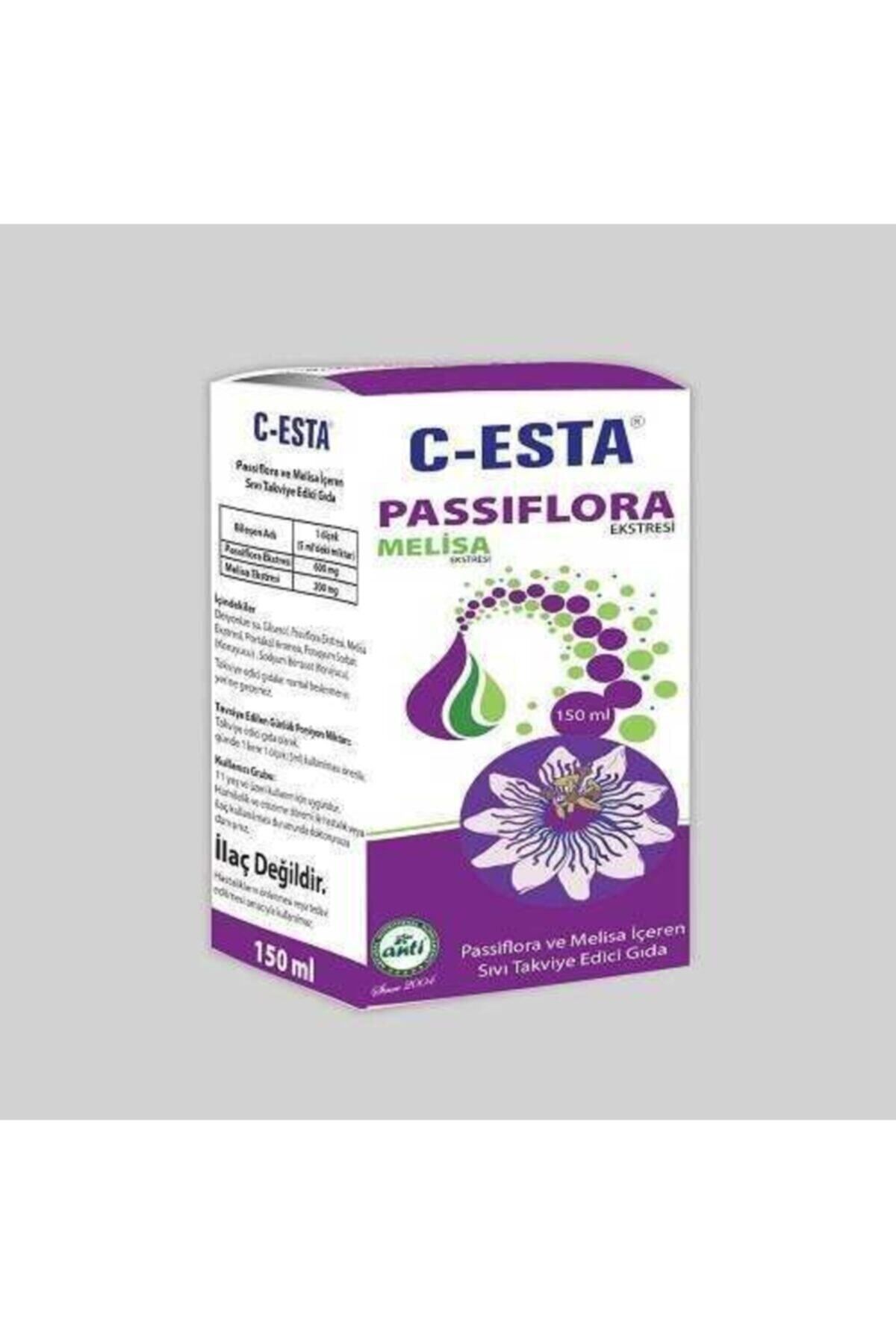 NATUREL C-esta Passiflora Melisa Ekstresi Şurubu 150ml