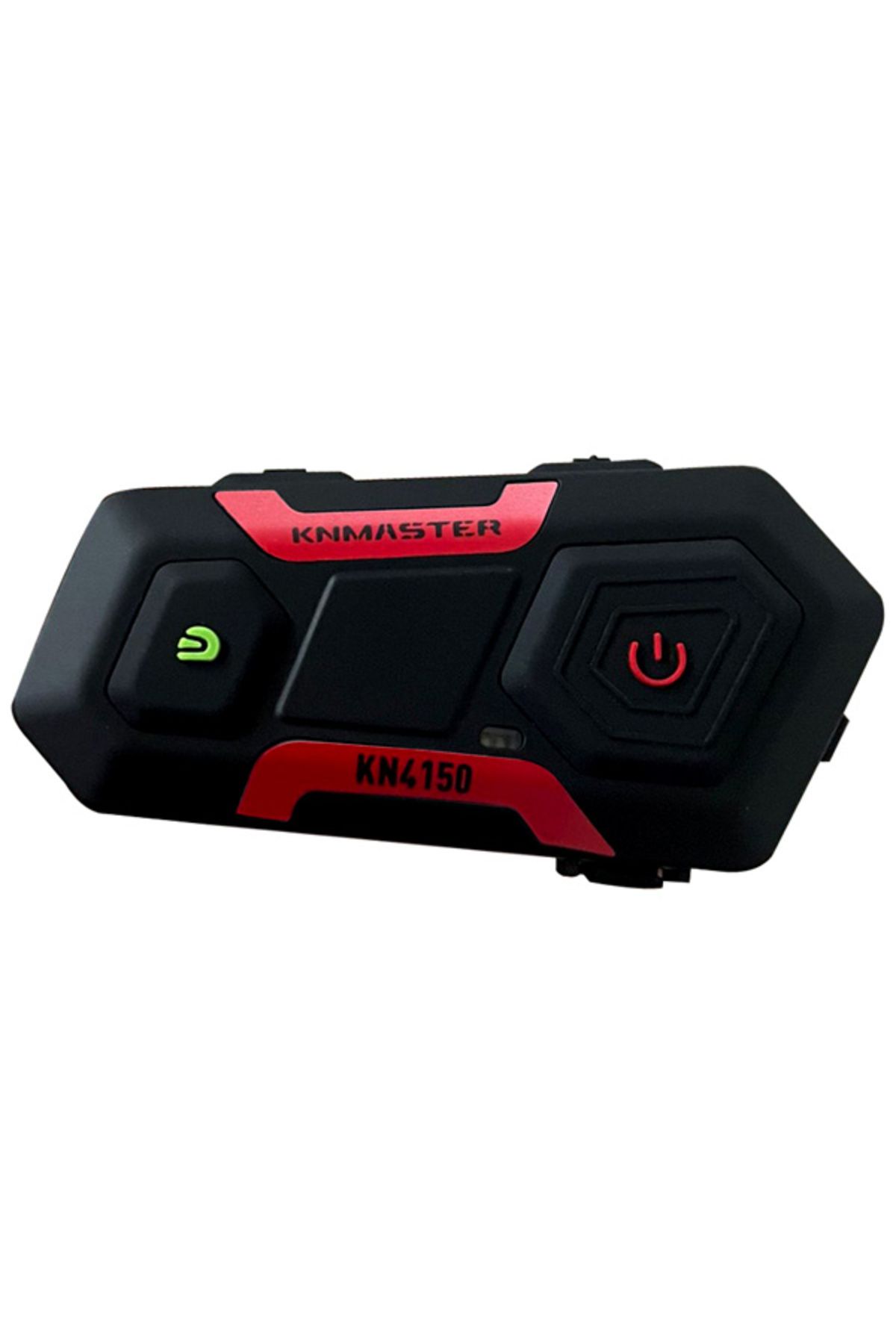 Knmaster Kn4150 Motosiklet Kask Interkom Bluetooth Intercom Kulaklık Seti Kırmızı