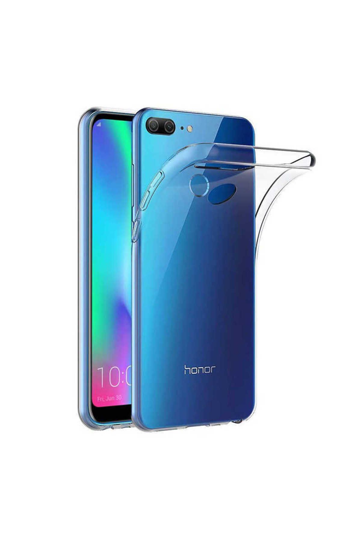 GRABONO Huawei Honor 9 Lite Uyumlu Dayanıklı ve Esnek Şeffaf Renksiz Kılıf