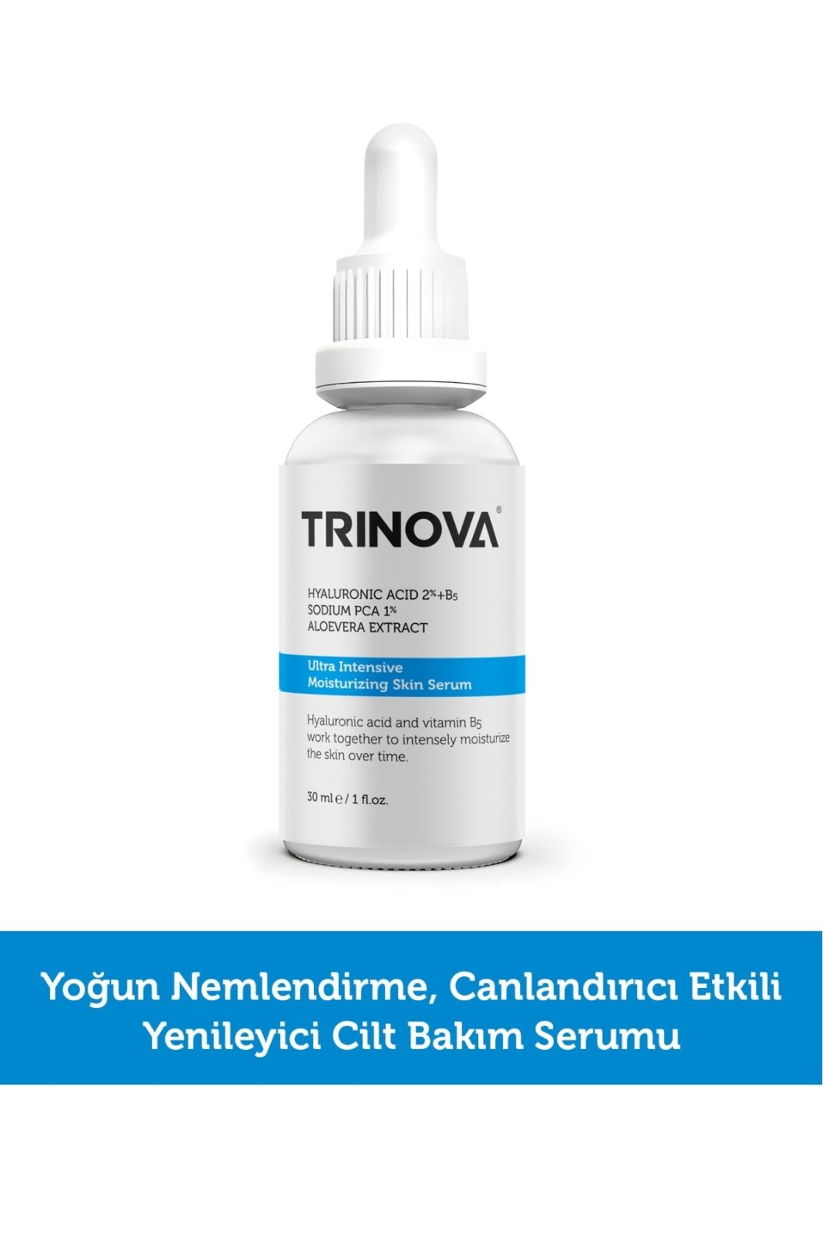 Trinova Yoğun Nemlendirici Serum & Ultra Intensive Moisturizing Skin Serum(HYALURONIC ACID %2)