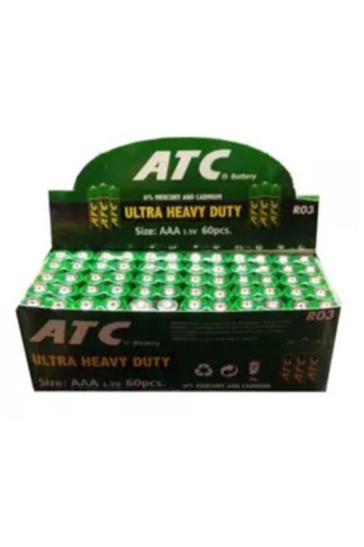 ATC Kumanda Pili Aaa 1,5 Volt 60 Adet (1 Paket)