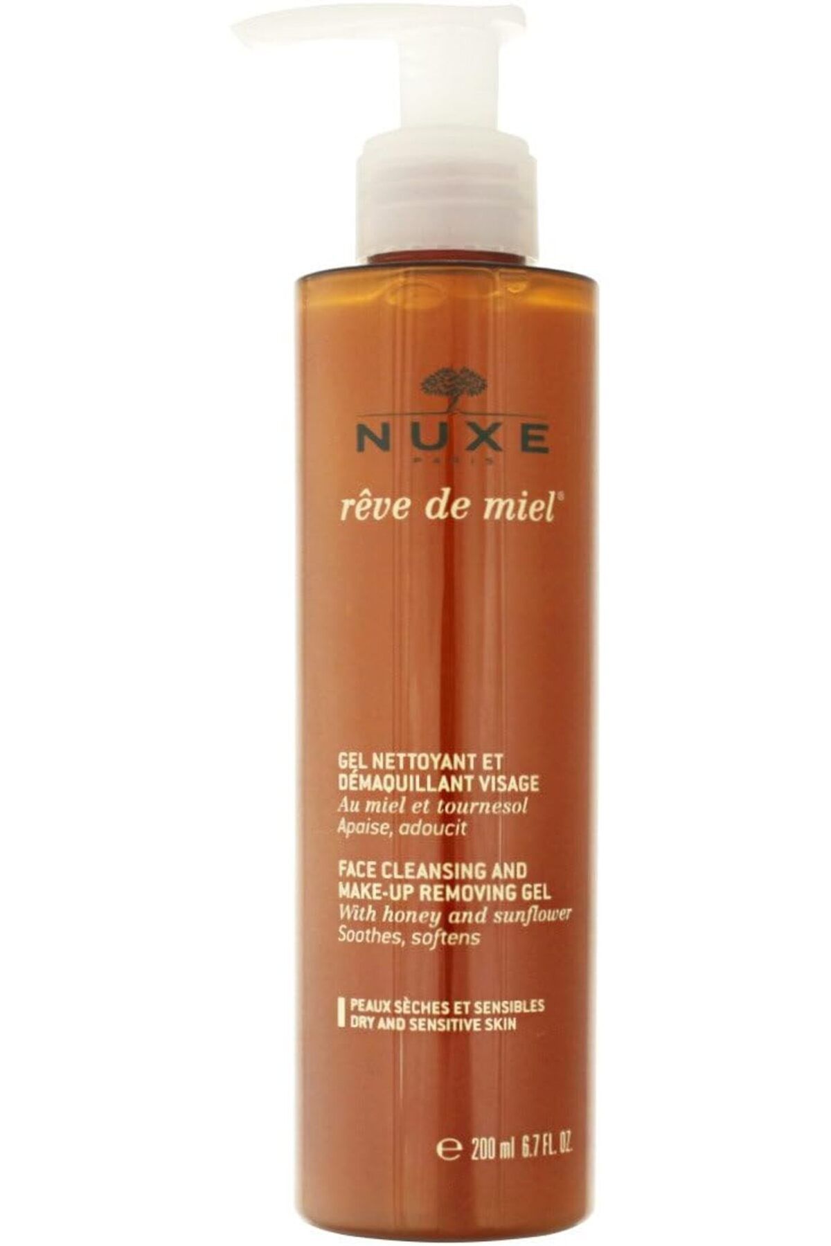 Nuxe Reve De Miel Face Cleansing and Make-Up Removing Yüz ve Makyaj Temizleme Jeli 200 ml