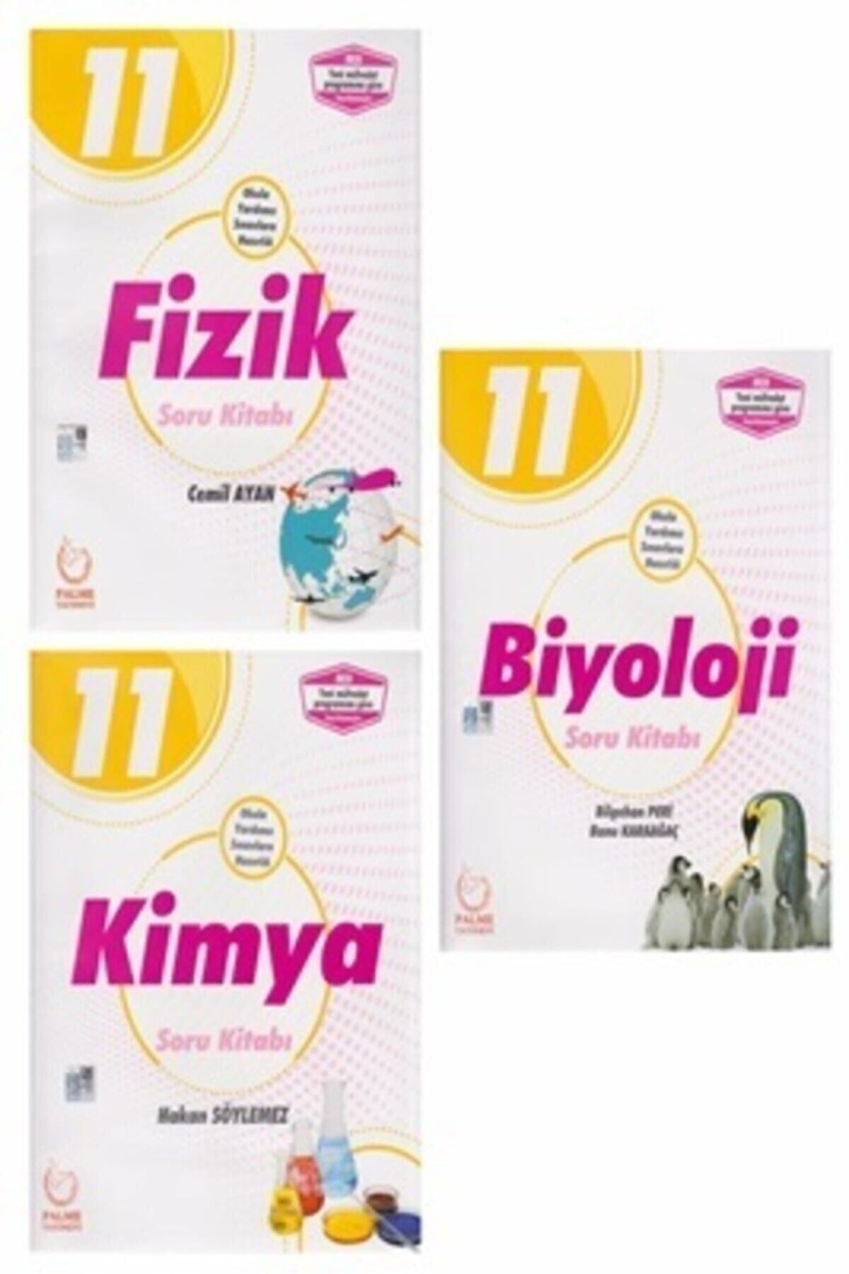 Palme Yayınevi Palme11. Sınıf Fizik, Kimya, Biyoloji Soru Seti