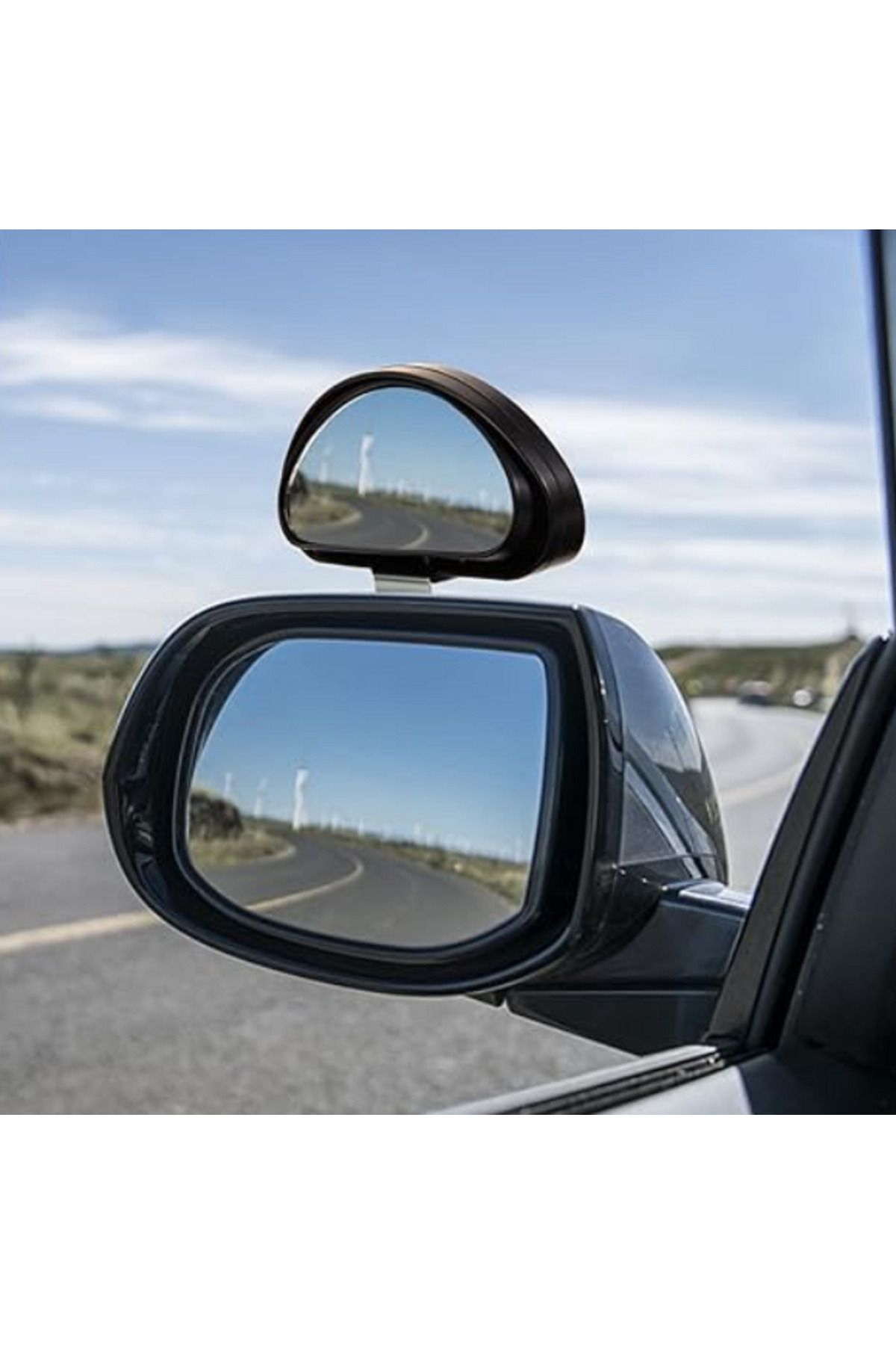 Cartex Oto Araç Araba Ayna Ek Kör Nokta Aynası Eğitmen Aynası OVAL(10x4 CM)
