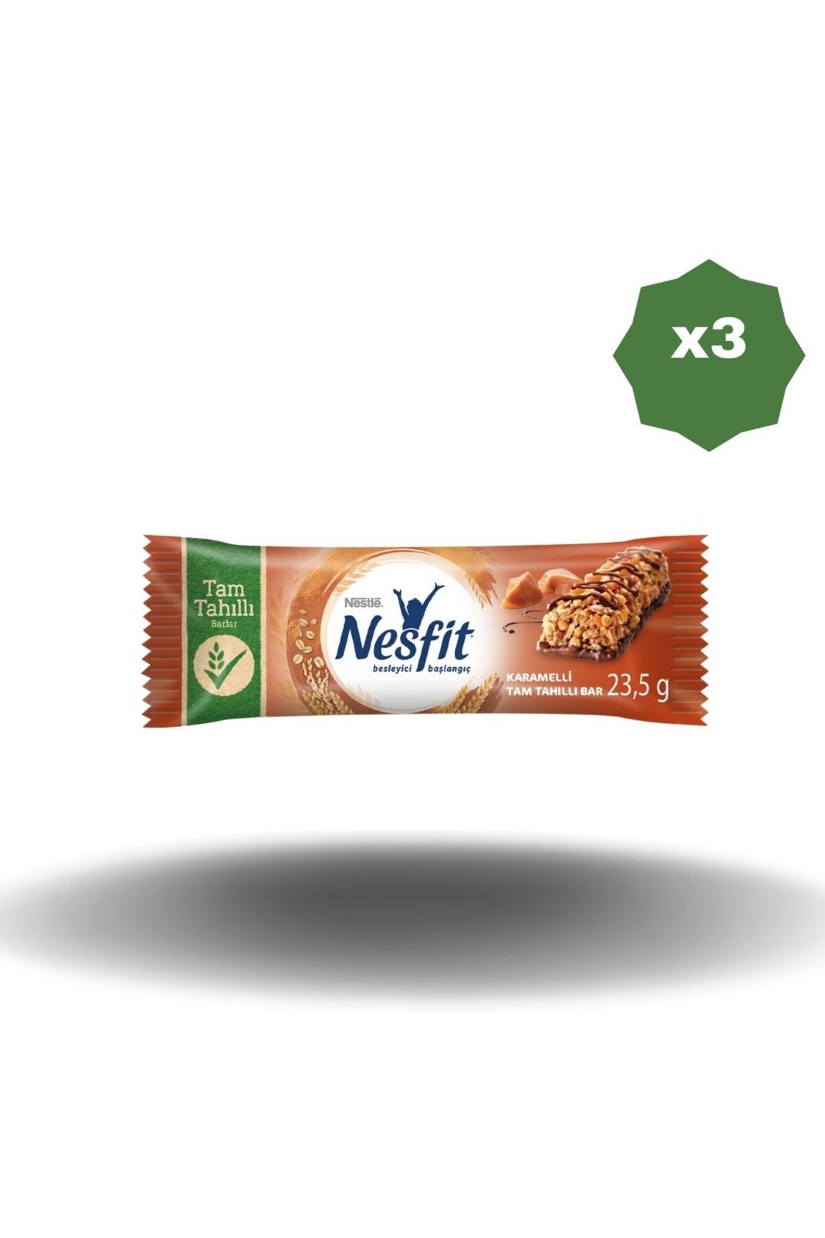 Nestle NESFİT KARAMELLİ BAR 23,5 GR X 3 ADET