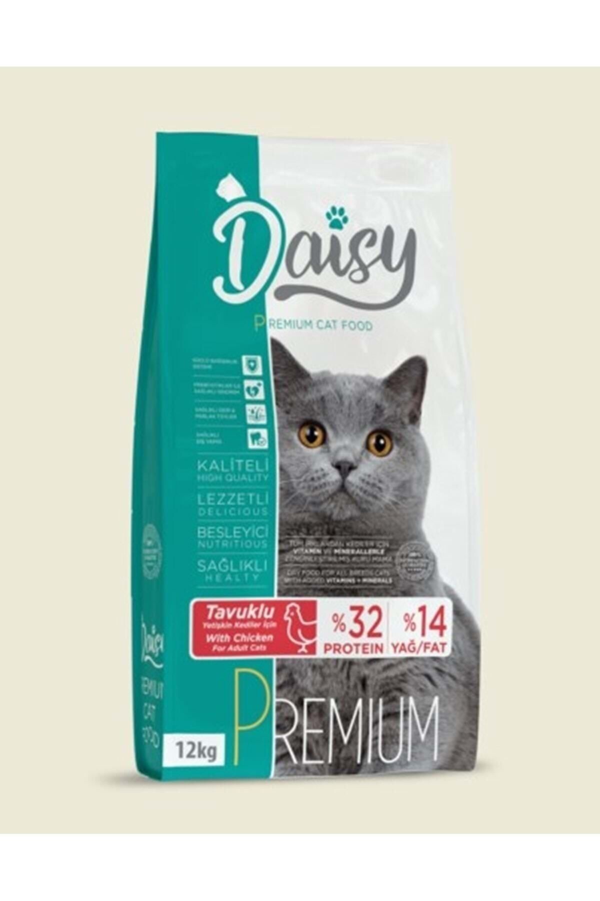 Daisy Premium Yetişkin Tavuk Etli Kedi Maması 12 Kg
