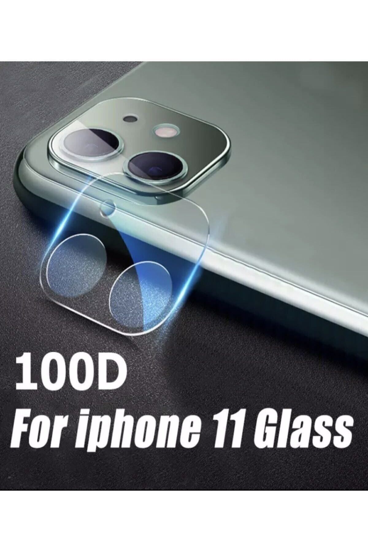 Genel Markalar Iphone 11Uyumlu  Arka Kamera Lens Koruma Nano Temperli Camı Kamera Koruma Koruyucu 9h Cam