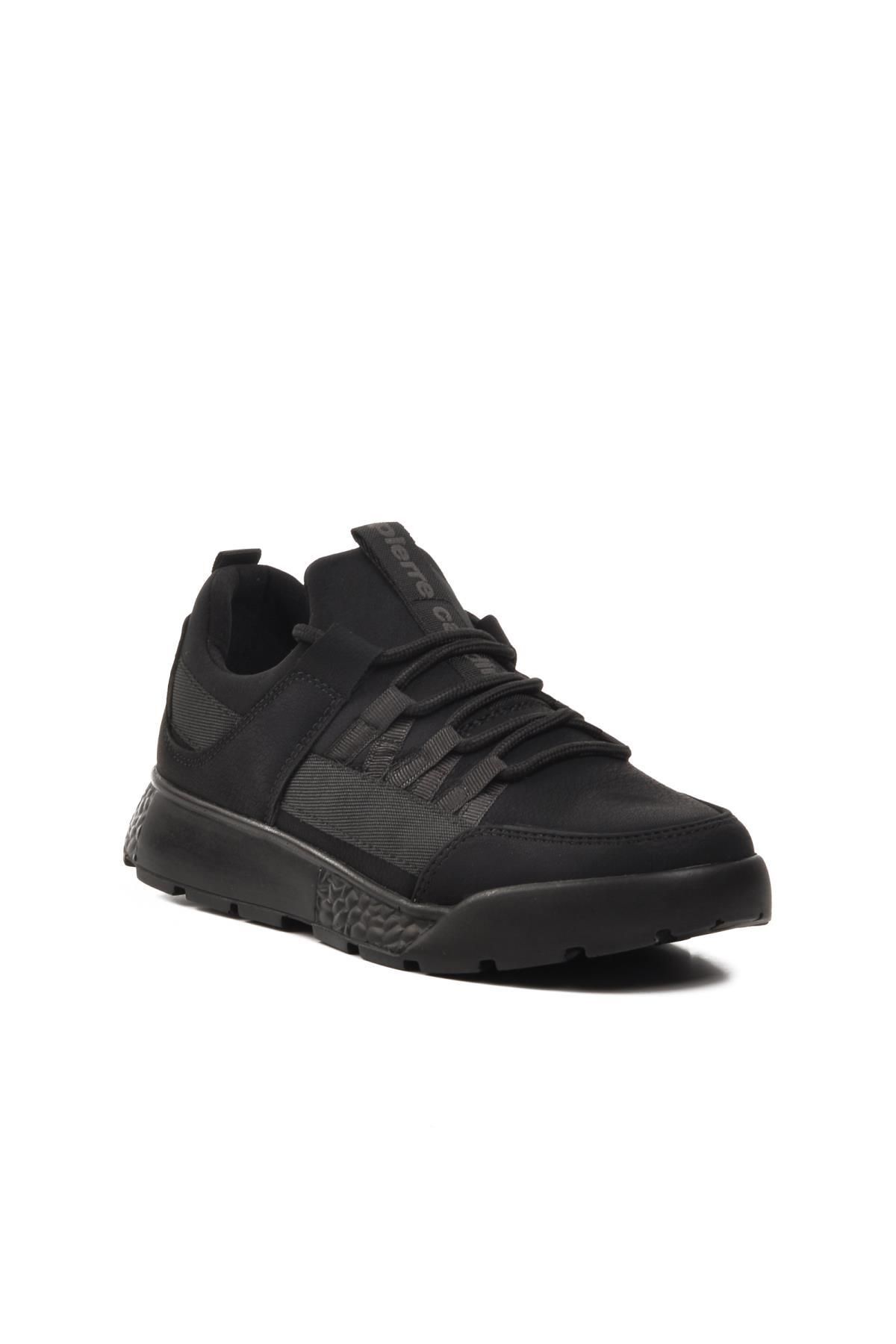 Pierre Cardin 31415 Siyah Süs Bağcıklı Unisex Sneaker