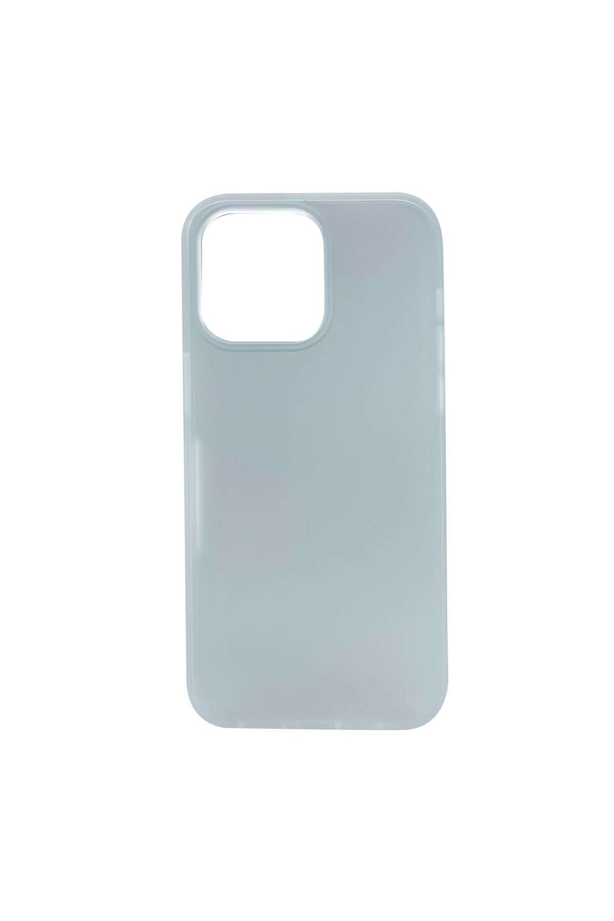 Nettech Apple iPhone 15 Pro Max Uyumlu NT-N006 Renkli Arka Koruma Kılıf - Beyaz