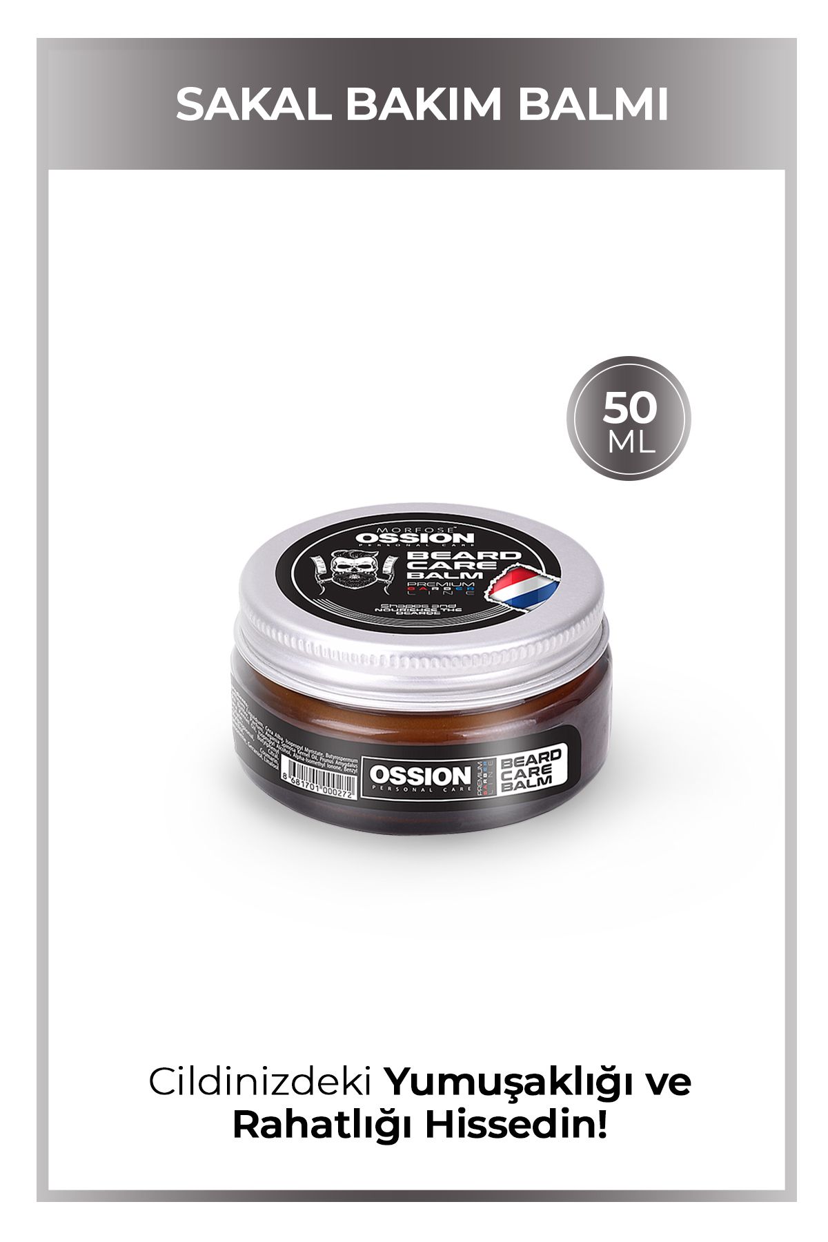 Morfose Ossion Premium Barber Line Sakal Bakım Balmı 50 ml